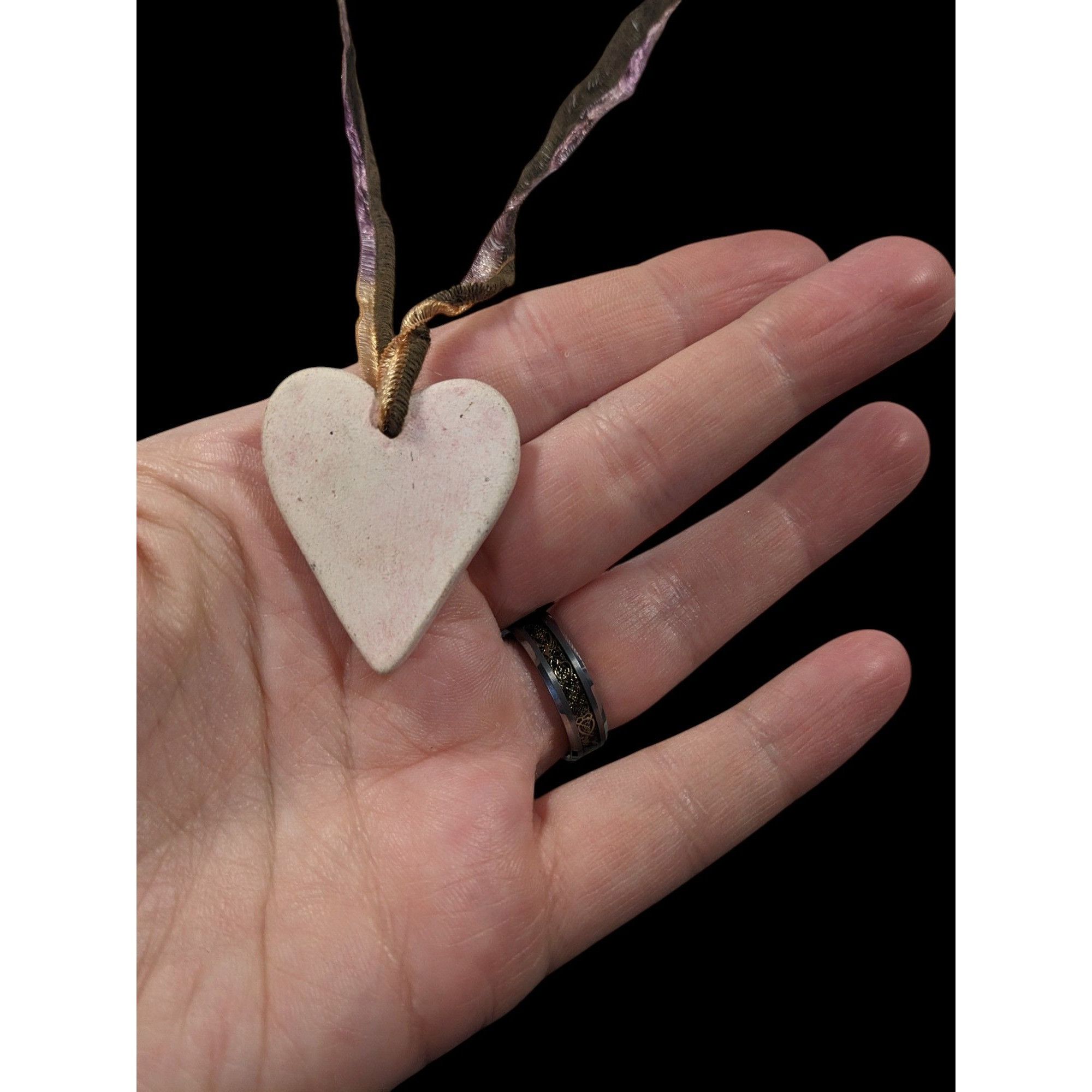 Other Handmade Coquette Victorian Themed Pink Heart Necklace Size ONE SIZE - 5 Thumbnail