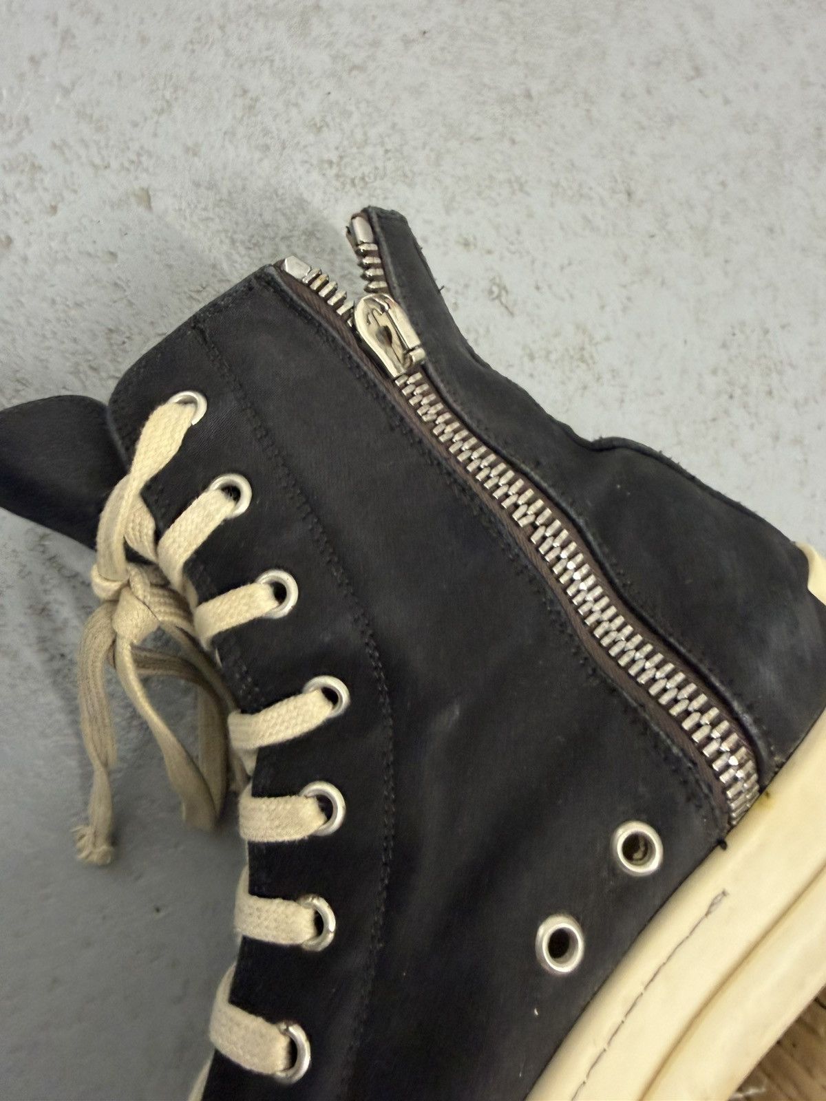 Rick Owens Drkshdw Rick Owens Drkshdw Ramones Size US 9 / IT 39 - 9 Thumbnail