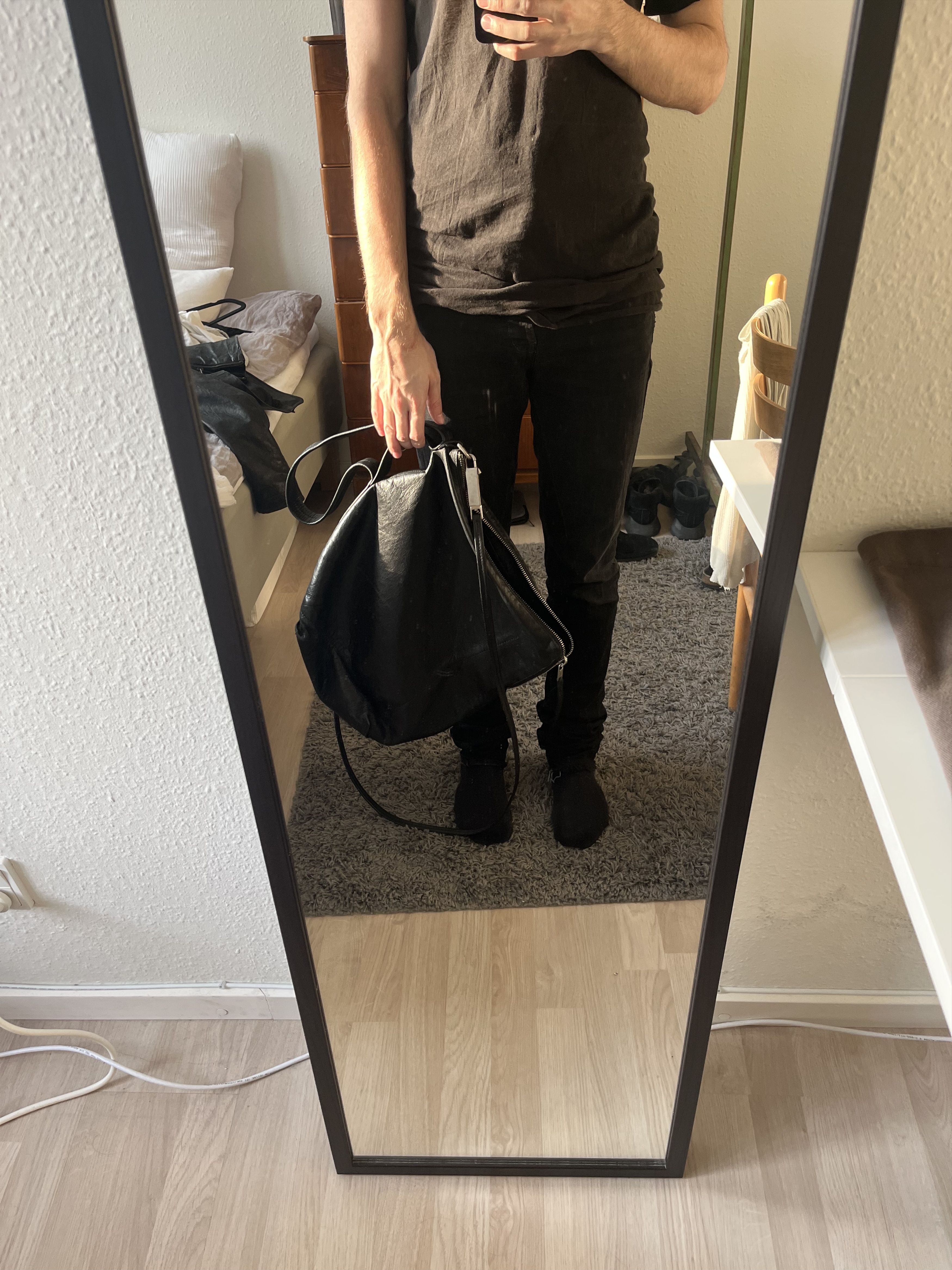 Rick Owens Rick Owens FW17 Glitter Bucket Bag Size ONE SIZE - 10 Thumbnail