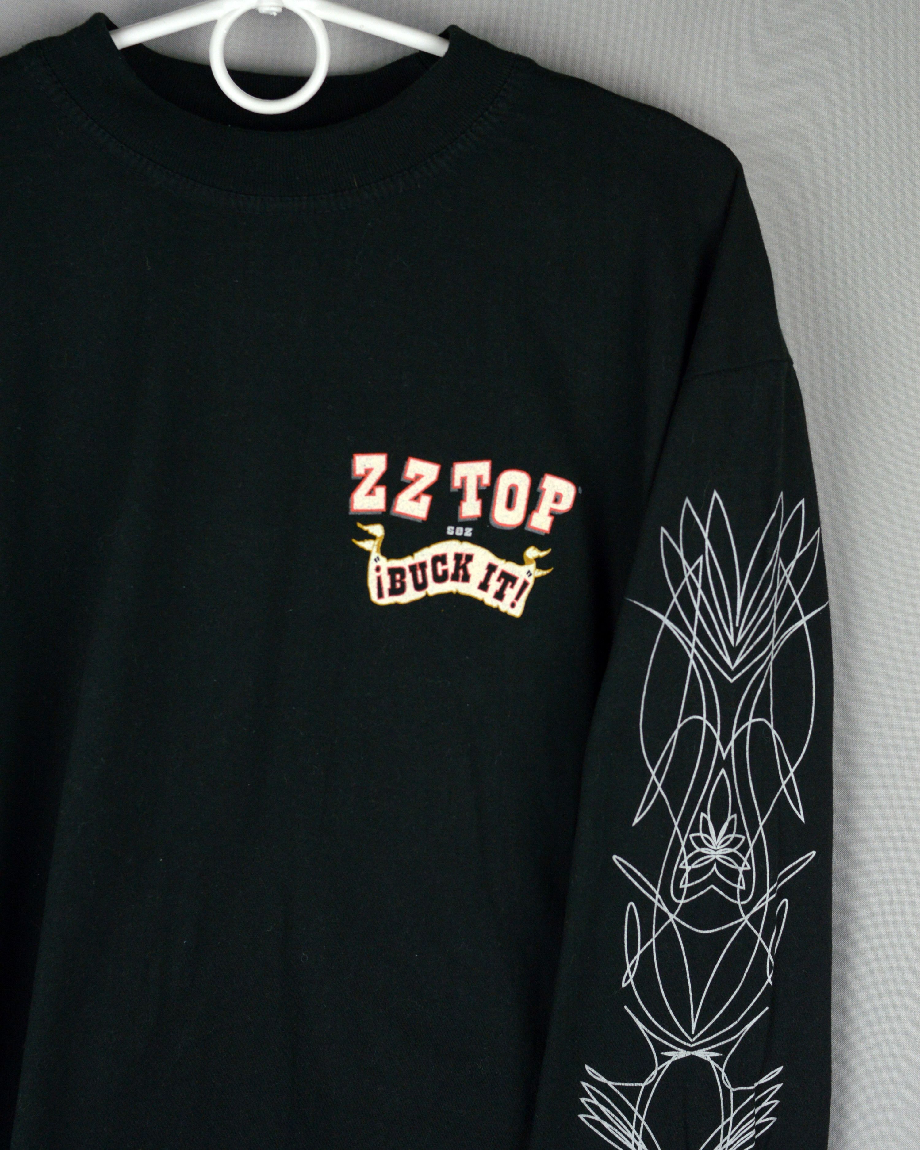 Vintage Vintage ZZ Top iBuck It 2002 long sleeve t shirt Size US XL / EU 56 / 4 - 4 Thumbnail