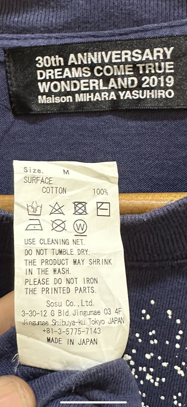 Japanese Brand Maison Mihara Yusuhiro X Wonderland 2019 Tee Size US M / EU 48-50 / 2 - 9 Thumbnail