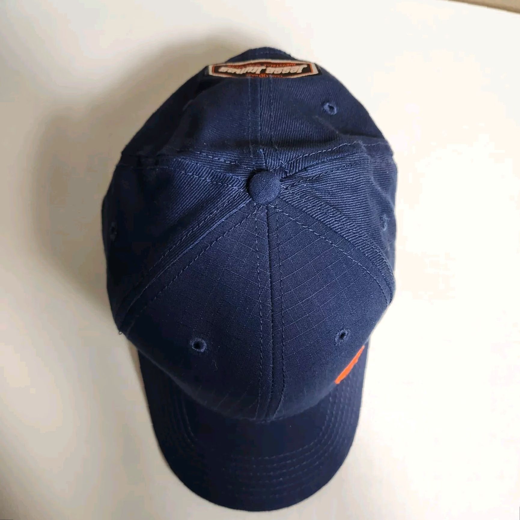 Vintage Jesse James Industrial Workwear Navy Snapback Hat - New Size ONE SIZE - 4 Thumbnail