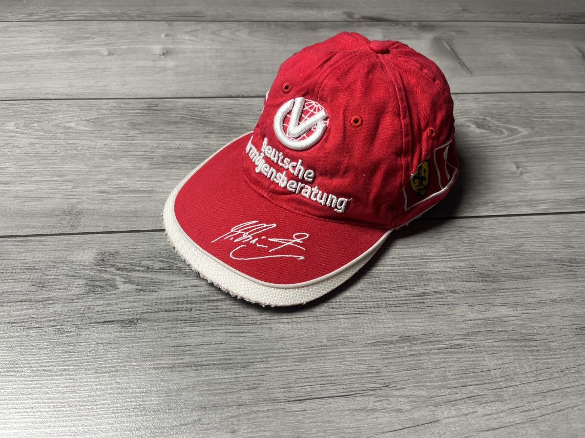 Ferrari FERRARI CAP VINTAGE MICHAEL SCHUMACHER CAP FORMULA 1 CAP Size ONE SIZE - 1 Thumbnail