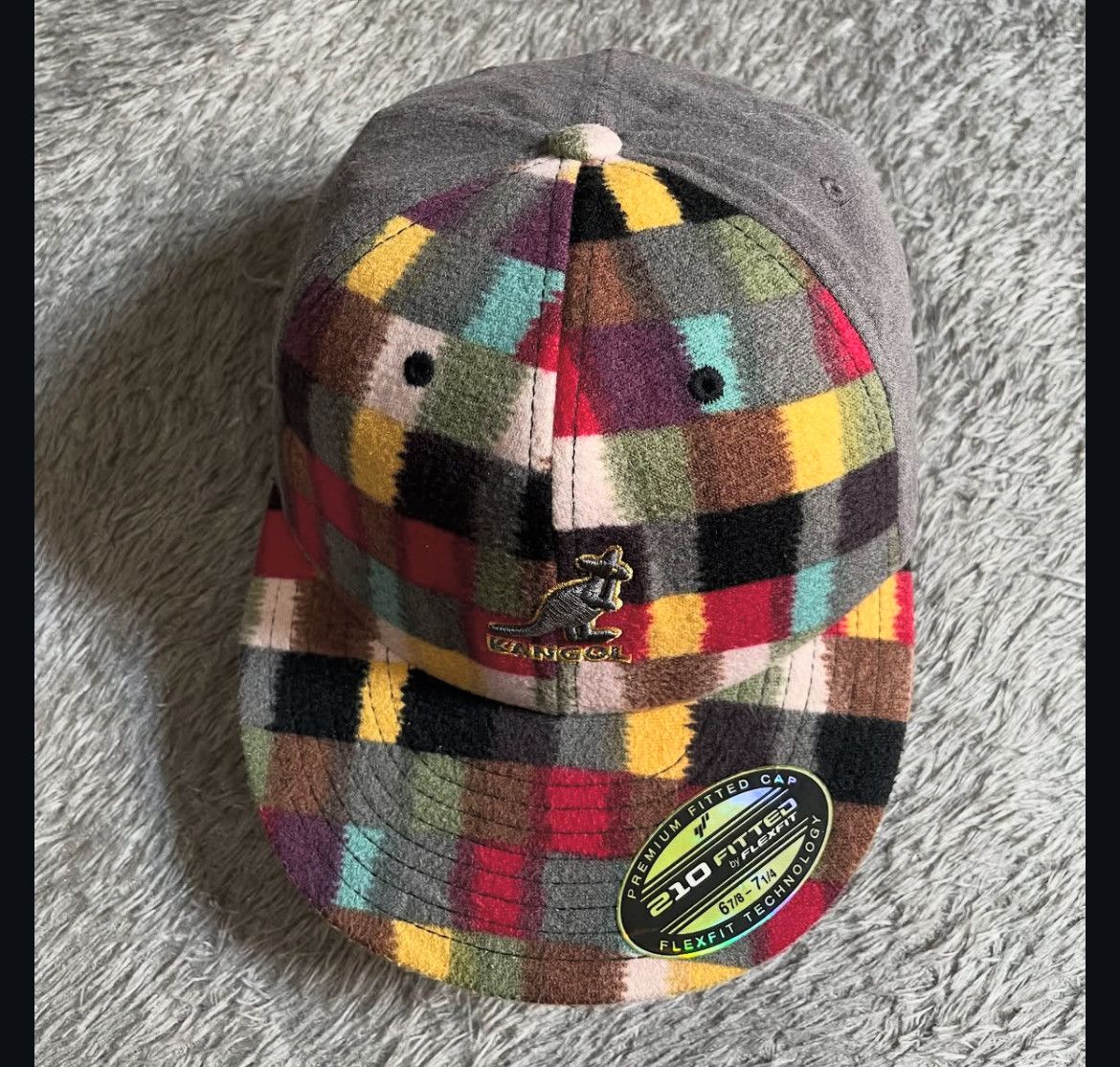 Kangol 2000s Archival Kangol Wool Fitted Flexfit Cap Hat y2k Size ONE SIZE - 2 Thumbnail