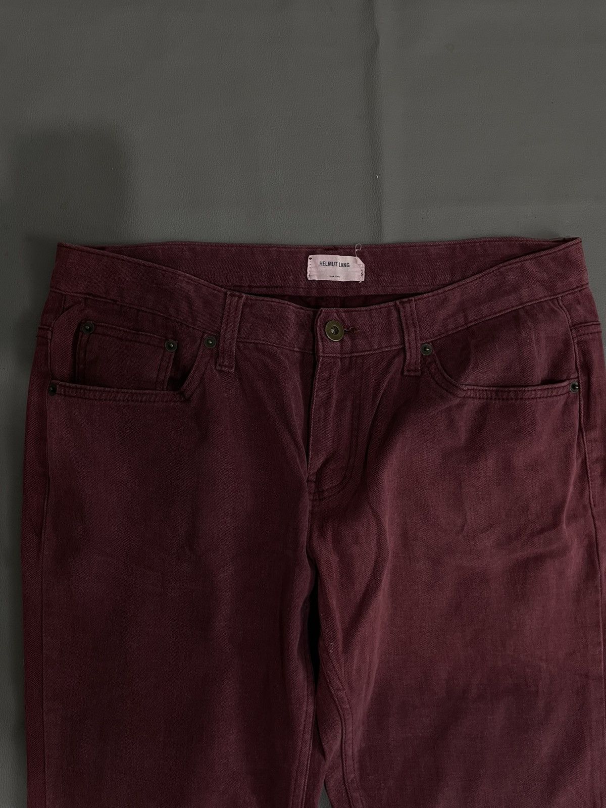 Helmut Lang Helmut Lang Red Jeans Size US 34 / EU 50 - 3 Thumbnail