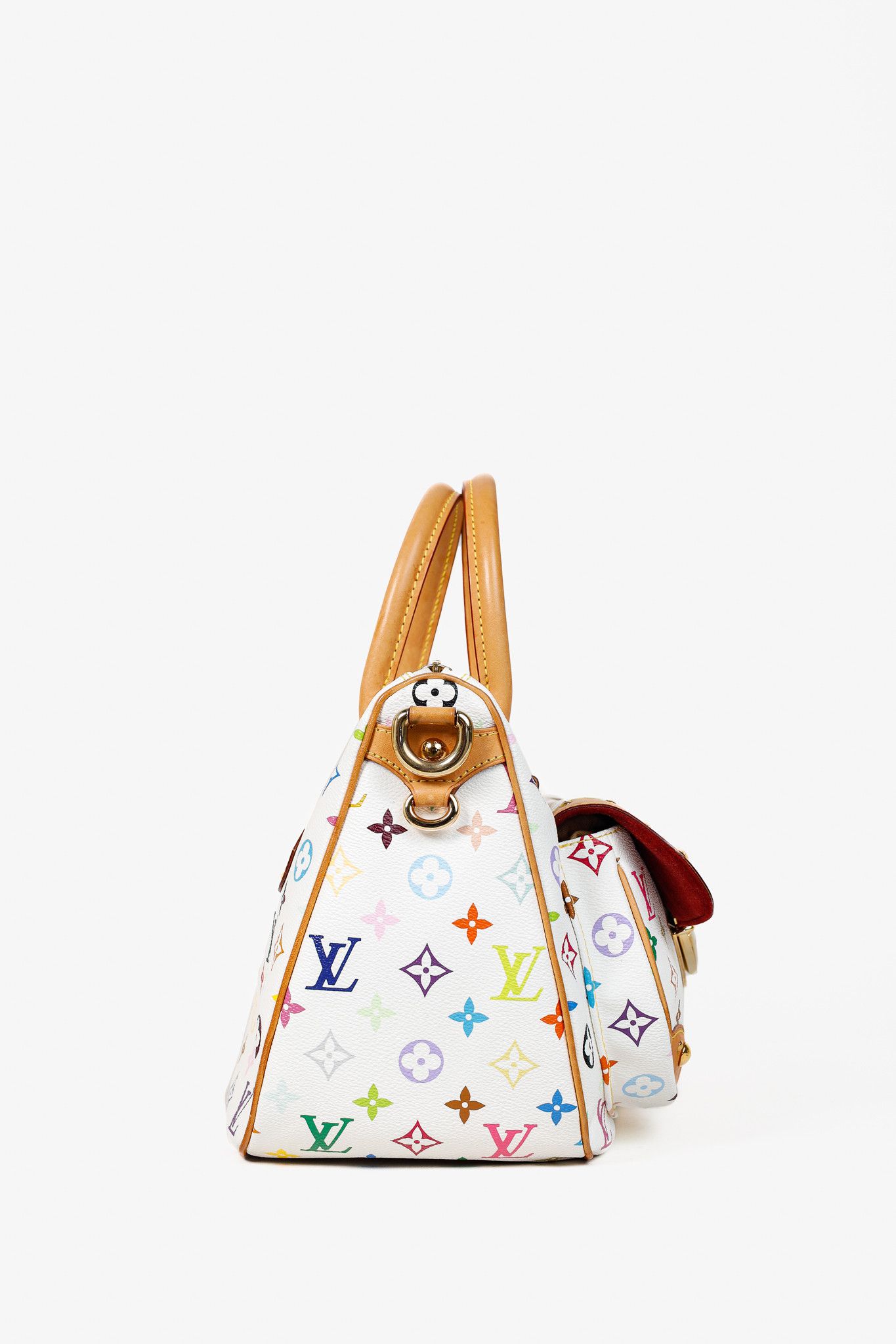 Louis Vuitton × Takashi Murakami Louis Vuitton Rita Multicolore Monogram Shoulder Bag Size ONE SIZE - 3 Thumbnail