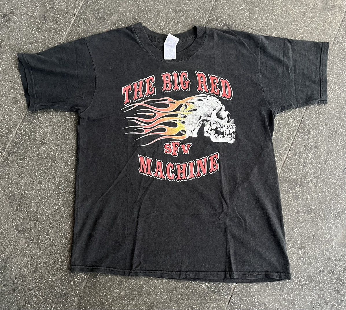 VINTAGE 90’S HELLS ANGELS SHIRT BIG RED MACHINE