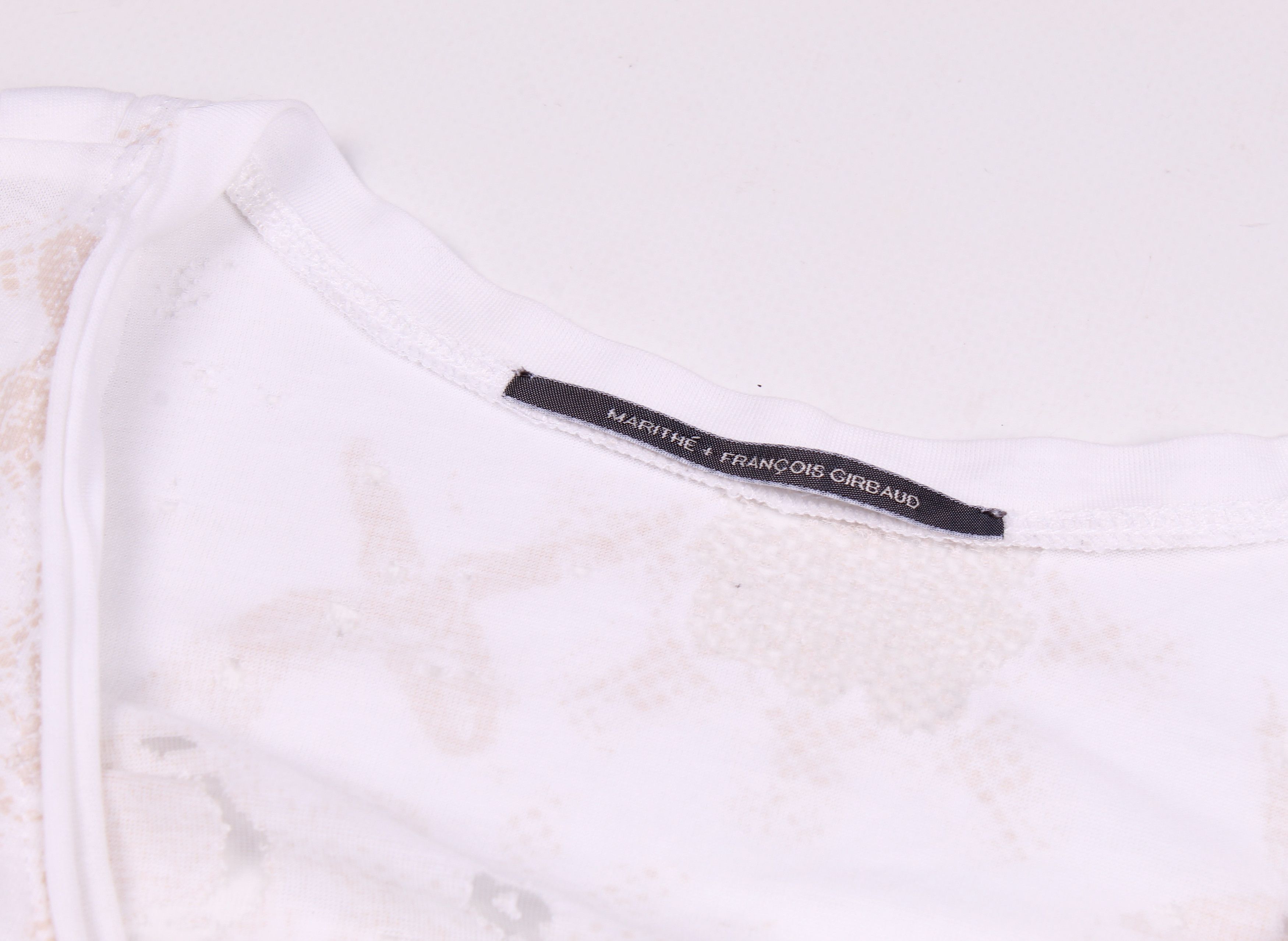 Marithe + Francois Girbaud Marithe Francois Girbaud Y2K Cottage Core Floral Top Tshirt Size S / US 4 / IT 40 - 6 Thumbnail