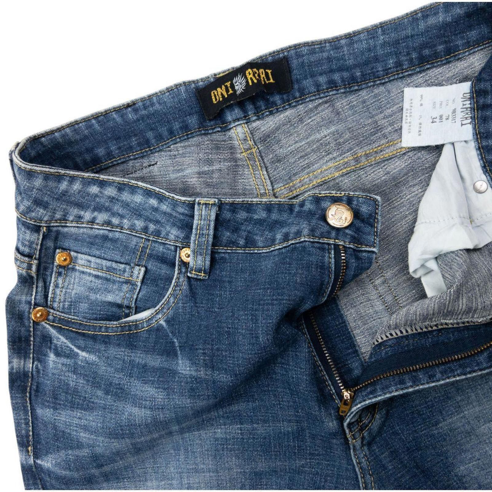 Onia Vintage Oniarai Embroidered Devil Japanese Denim Jeans W36 Size US 36 / EU 52 - 6 Thumbnail
