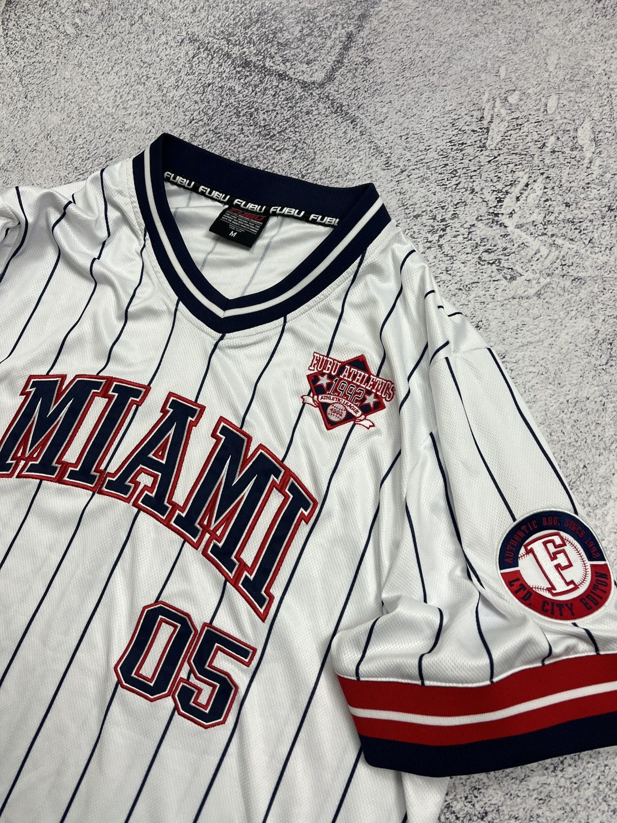 Fubu × Rap Tees Vintage Fubu 05 Limited Miami Jersey Rare Hip Hop Rap Shirt Size US M / EU 48-50 / 2 - 6 Thumbnail