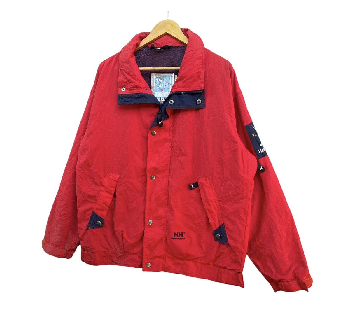 Helly Hansen Vintage Helly Hansen Sailboat Windbreaker Size US M / EU 48-50 / 2 - 2 Thumbnail