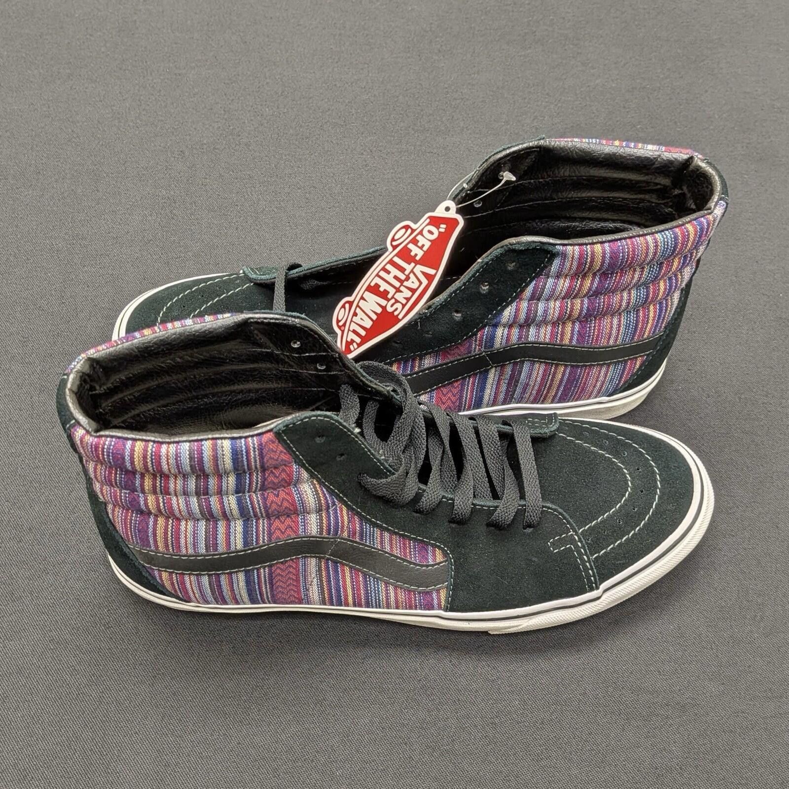 Vans Vans Sk8-Hi Guate Weave Black VN-0TS9GZ5 US10.5 Size US 10.5 / EU 43-44 - 1 Thumbnail