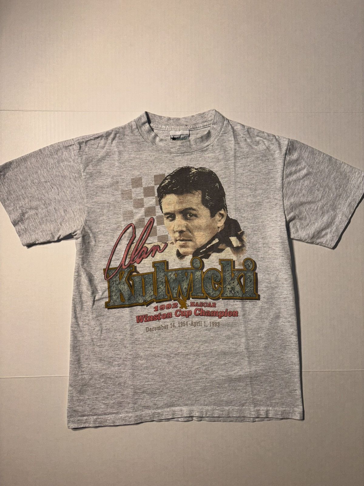 NASCAR Vtg Nascar 1992 Winston Cup Champion Alan Kulwicki Racing Size US M / EU 48-50 / 2 - 1 Thumbnail