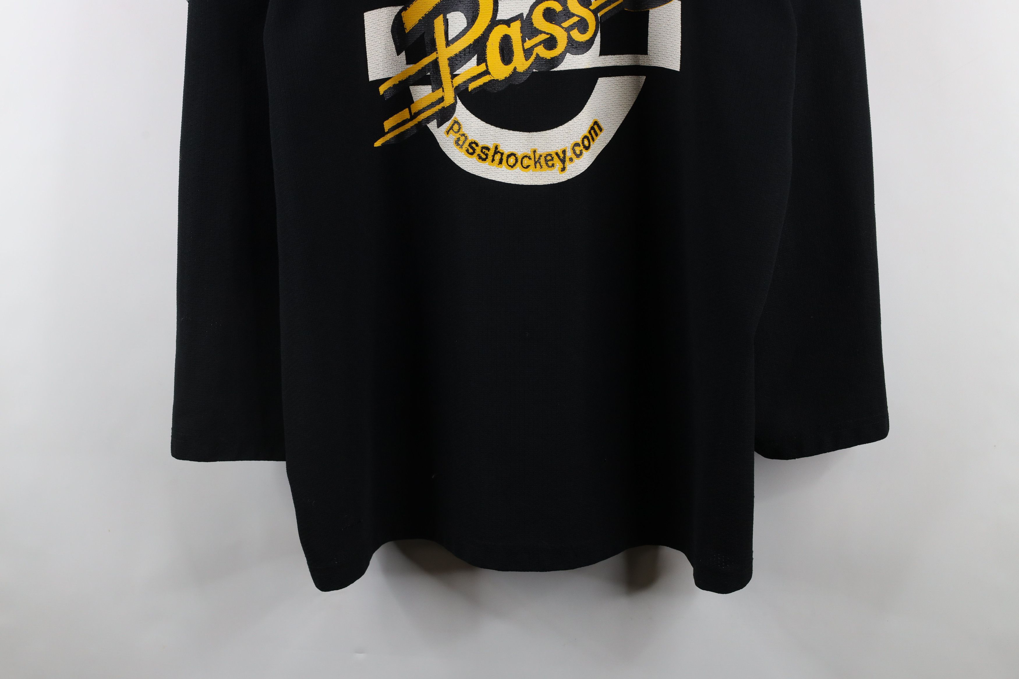 Vintage Vintage 90s Spell Out Pass Hockey Toronto Hockey Jersey Size US L / EU 52-54 / 3 - 3 Thumbnail