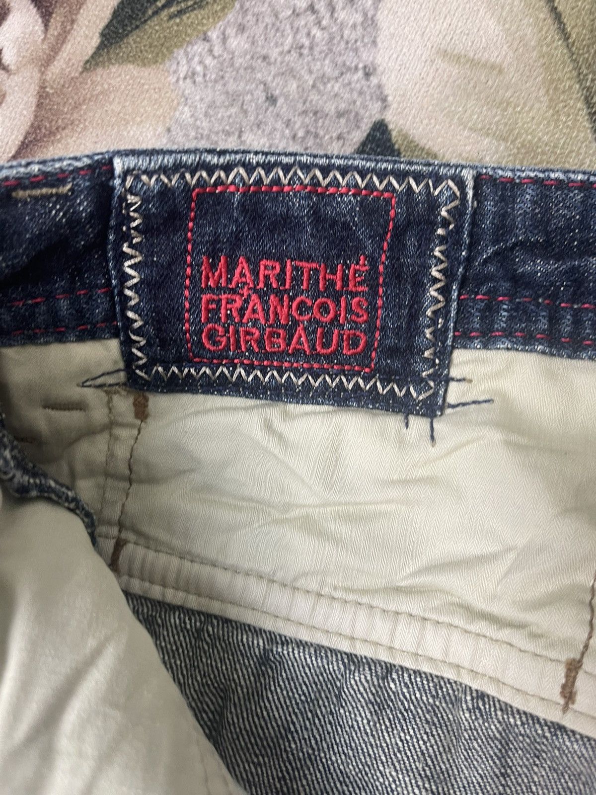 Marithe + Francois Girbaud Vintage Marithe+Francois Girbaud Flare Jeans Streetwear Size US 31 - 12 Thumbnail