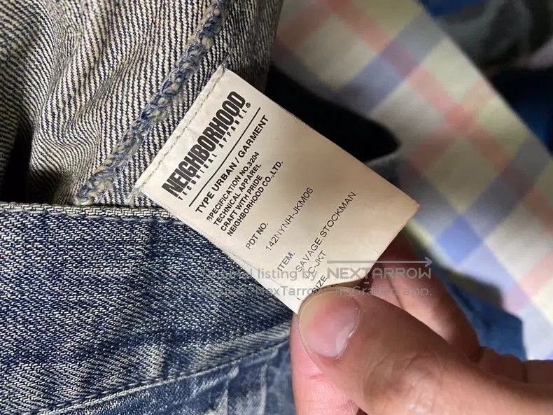 Neighborhood Neighborhood Distressed Denim Jacket Size US M / EU 48-50 / 2 - 7 Thumbnail