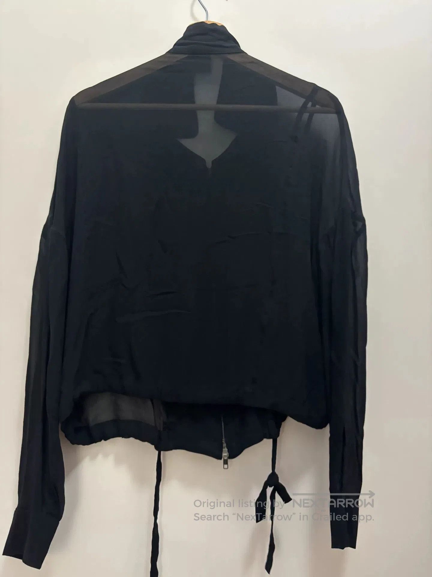 Ann Demeulemeester Ann Demeulemeester Sheer Chiffon Jacket. Size XXS / US 00 / IT 34 - 4 Thumbnail