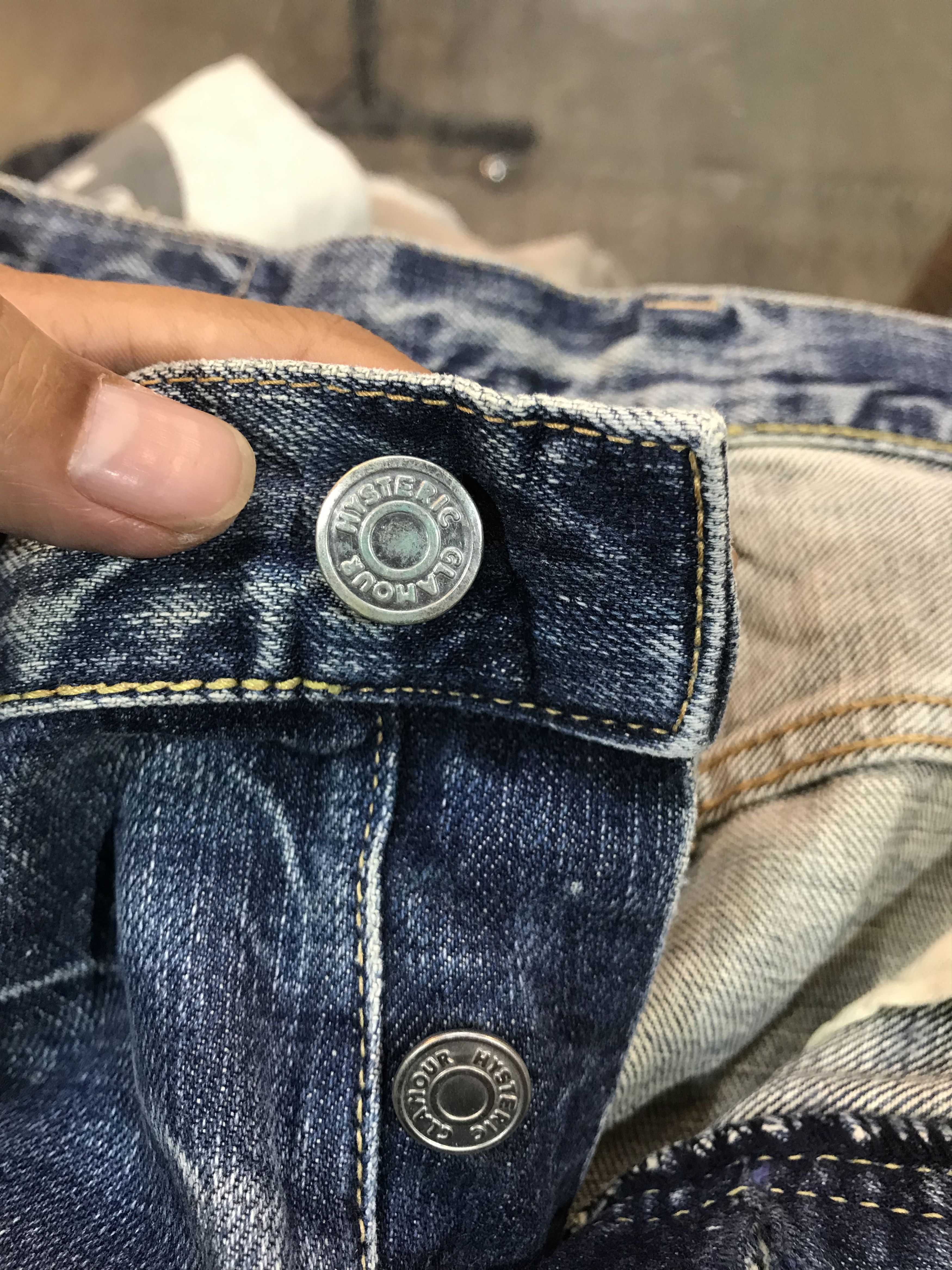 Hysteric Glamour Distressed Hysteric Glamour Denim Pants Size US 32 / EU 48 - 15 Thumbnail