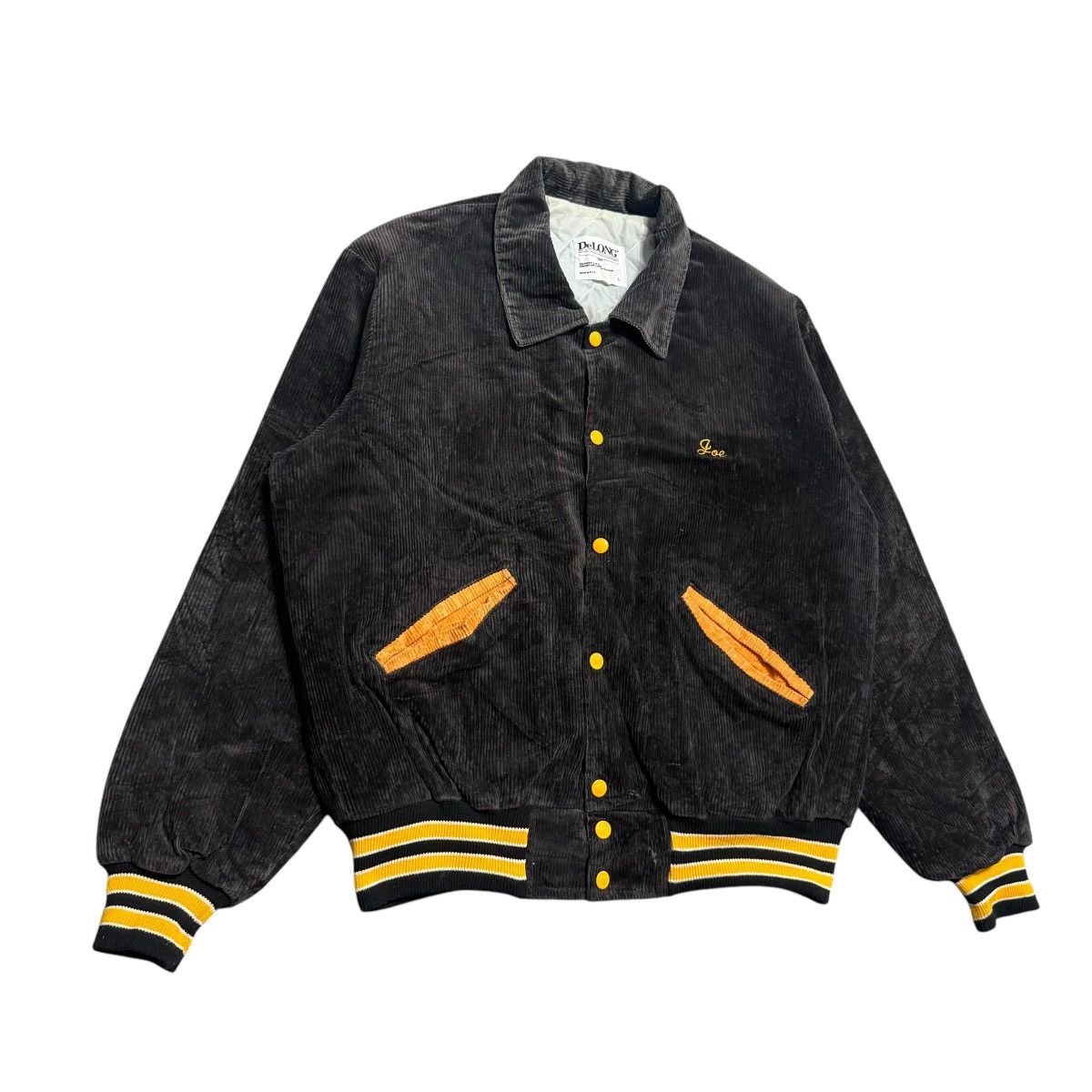 Delong Vintage Delong Michigan Tech Bomber Jacket Size US L / EU 52-54 / 3 - 2 Thumbnail