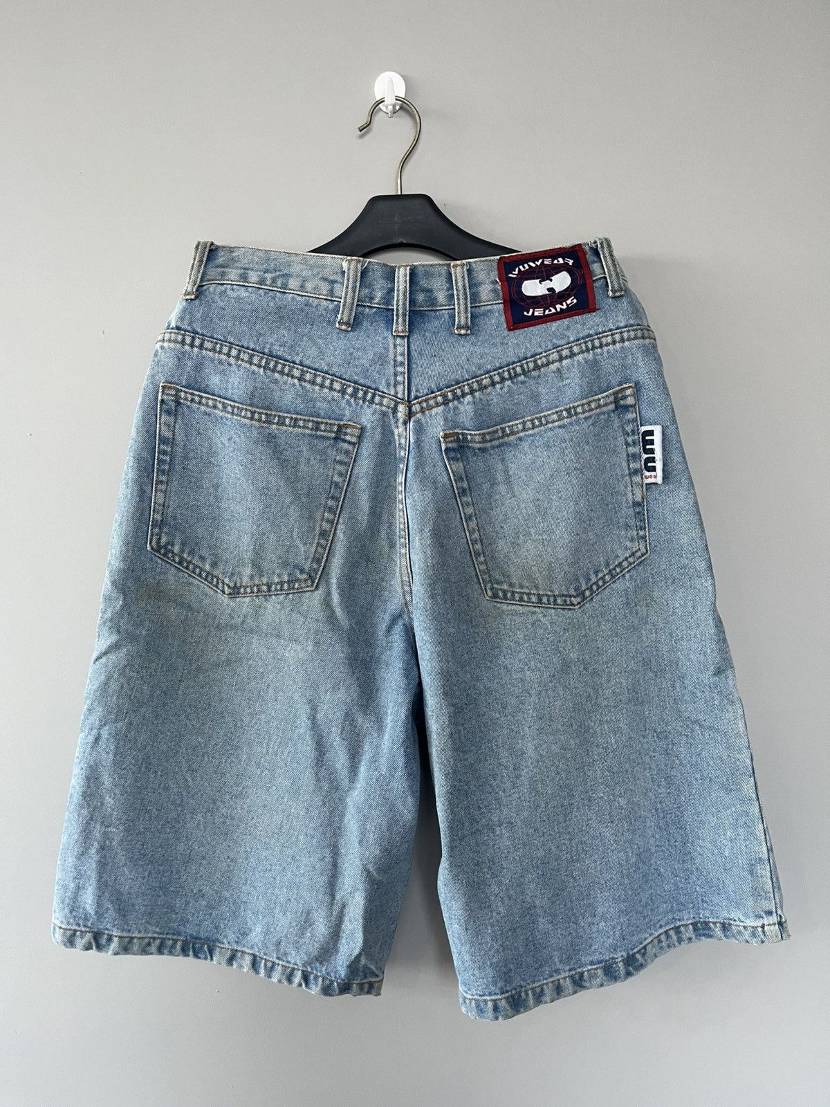 Wu-Tang Clan WU-TANG CLAN WUWEAR VINTAGE DENIM BAGGY JORDS SHORT PANTS Size US 30 / EU 46 - 12 Thumbnail