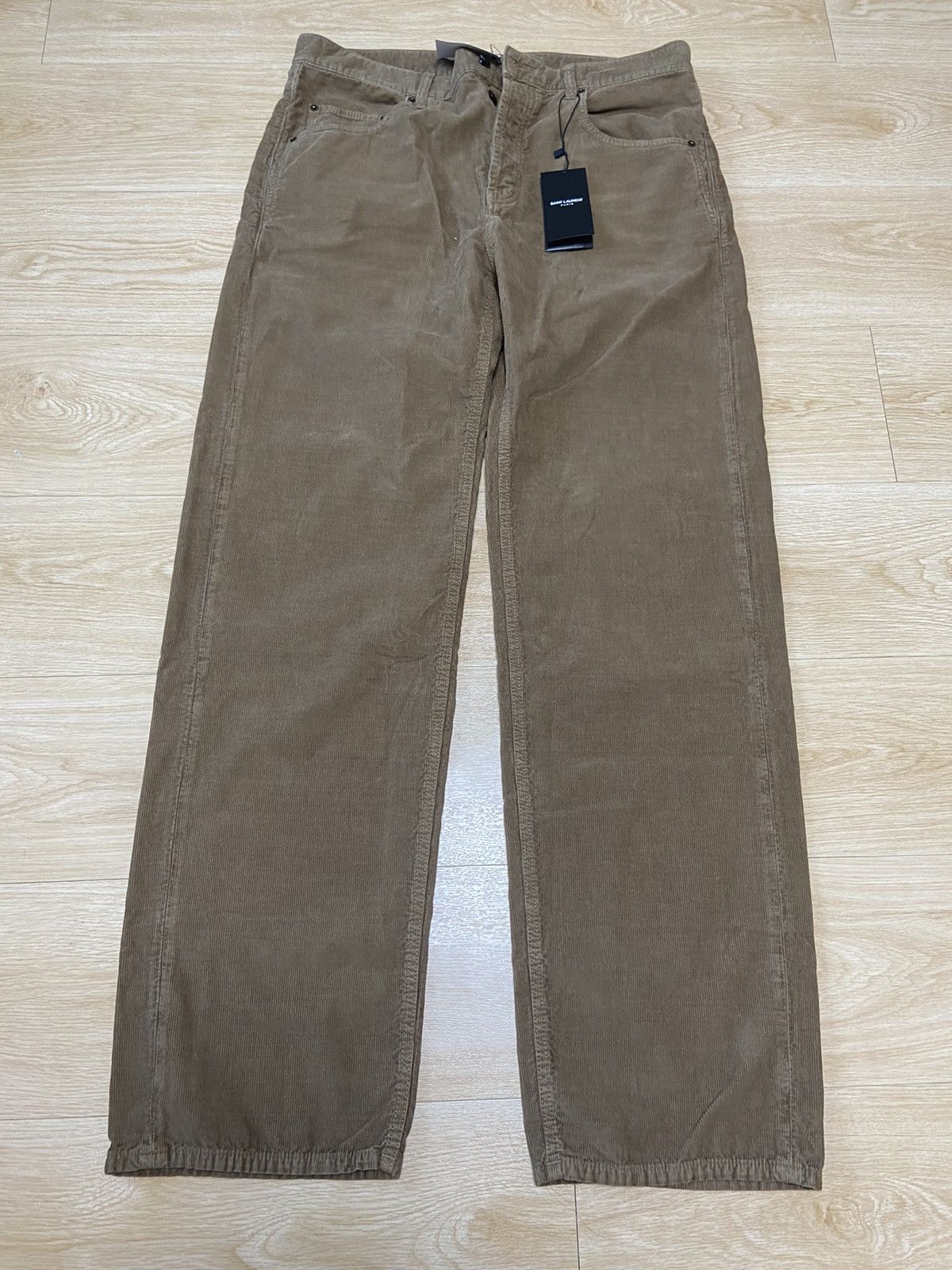 Saint Laurent Paris 32 Saint Laurent SS24 FW23 Oversized corduroy baggy pants Size US 32 / EU 48 - 1 Thumbnail