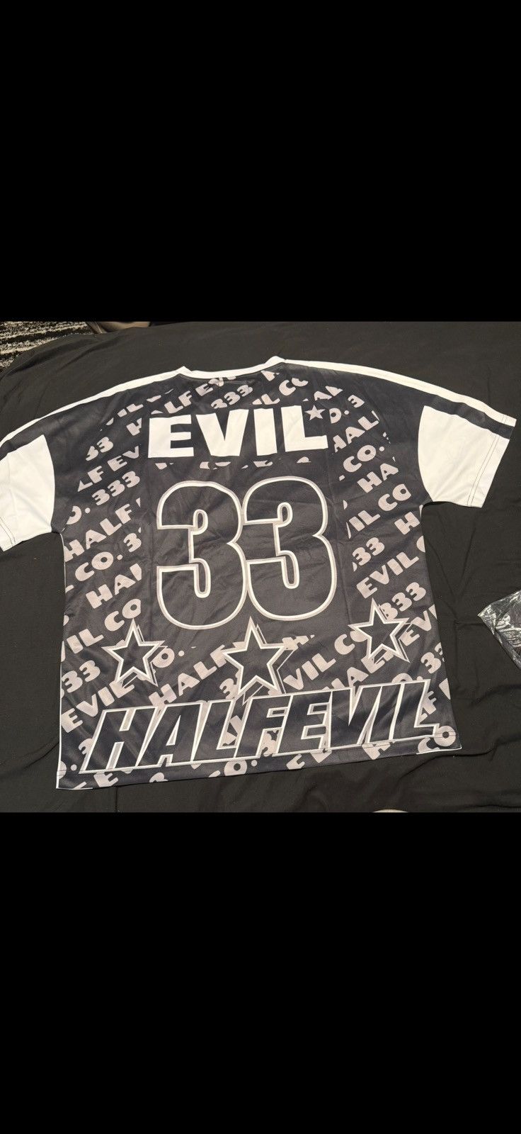 Half Evil CLUB EVIL SOCCER JERSEY Size US L / EU 52-54 / 3 - 2 Thumbnail