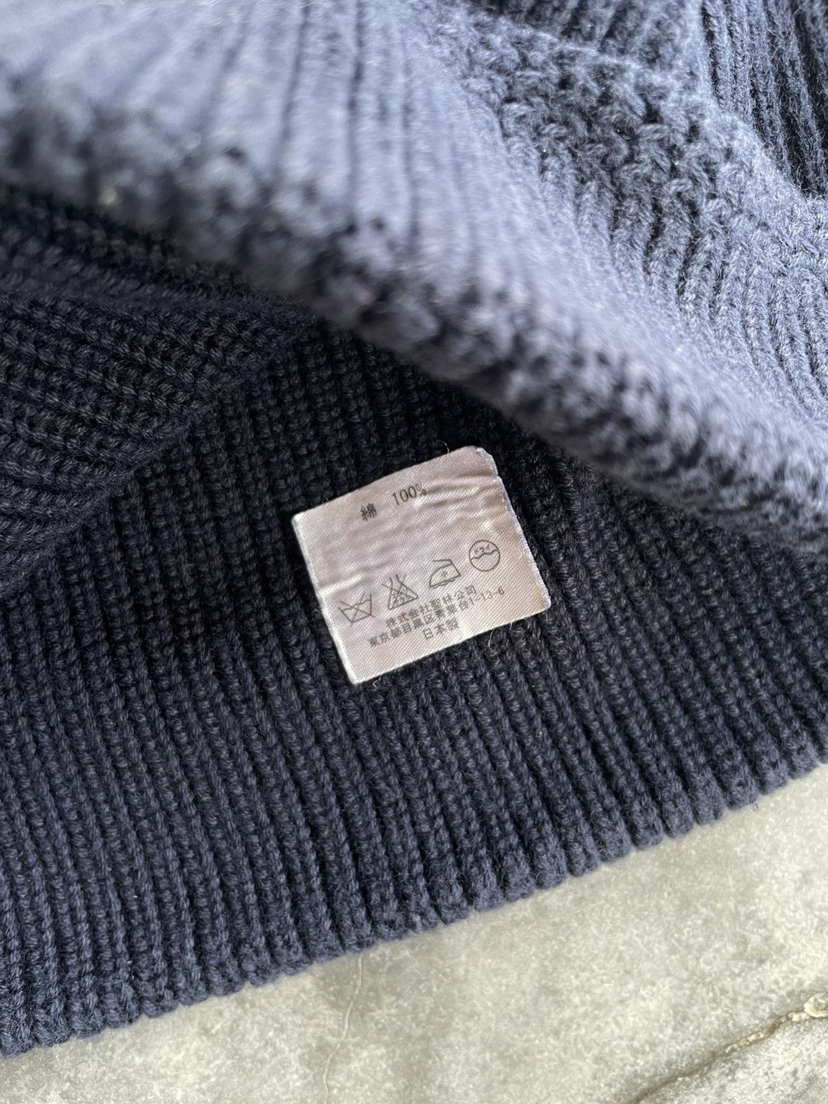 Blue Blue Japan × Japanese Brand × Vintage VTG Blue Blue Indigo Beanie Size ONE SIZE - 6 Thumbnail