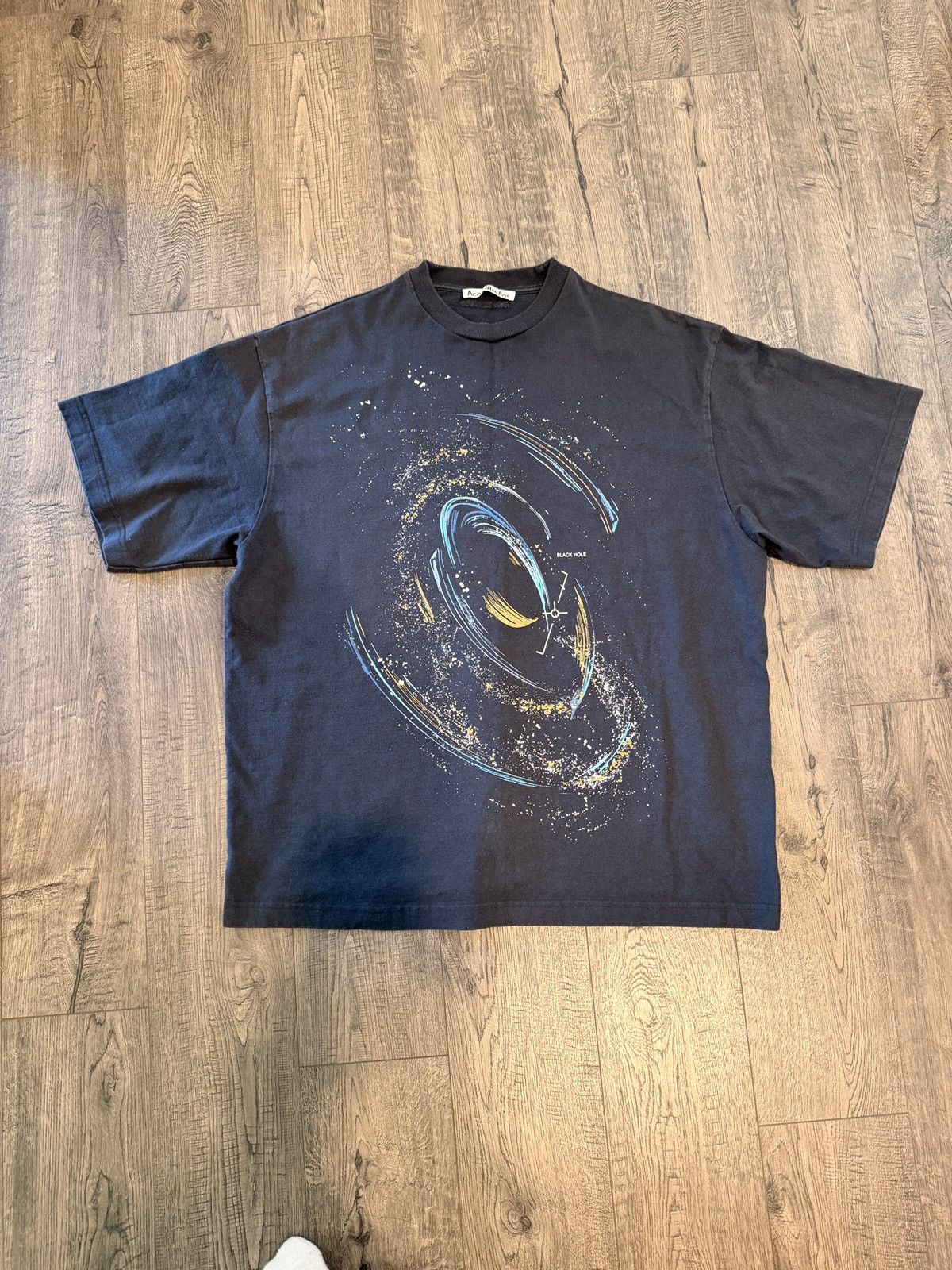 Acne Studios Acne studios black hole tee Size US S / EU 44-46 / 1 - 1 Thumbnail