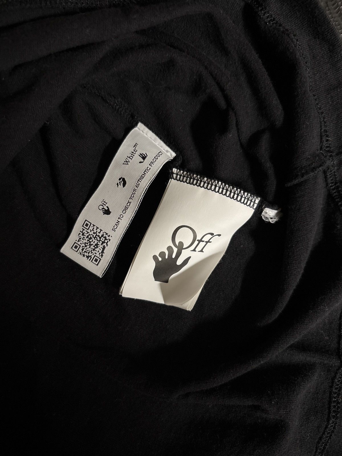 Off-White Off-White Thunder Short-Sleeve Tee Black/Yellow FW22 Medium Size US M / EU 48-50 / 2 - 7 Thumbnail