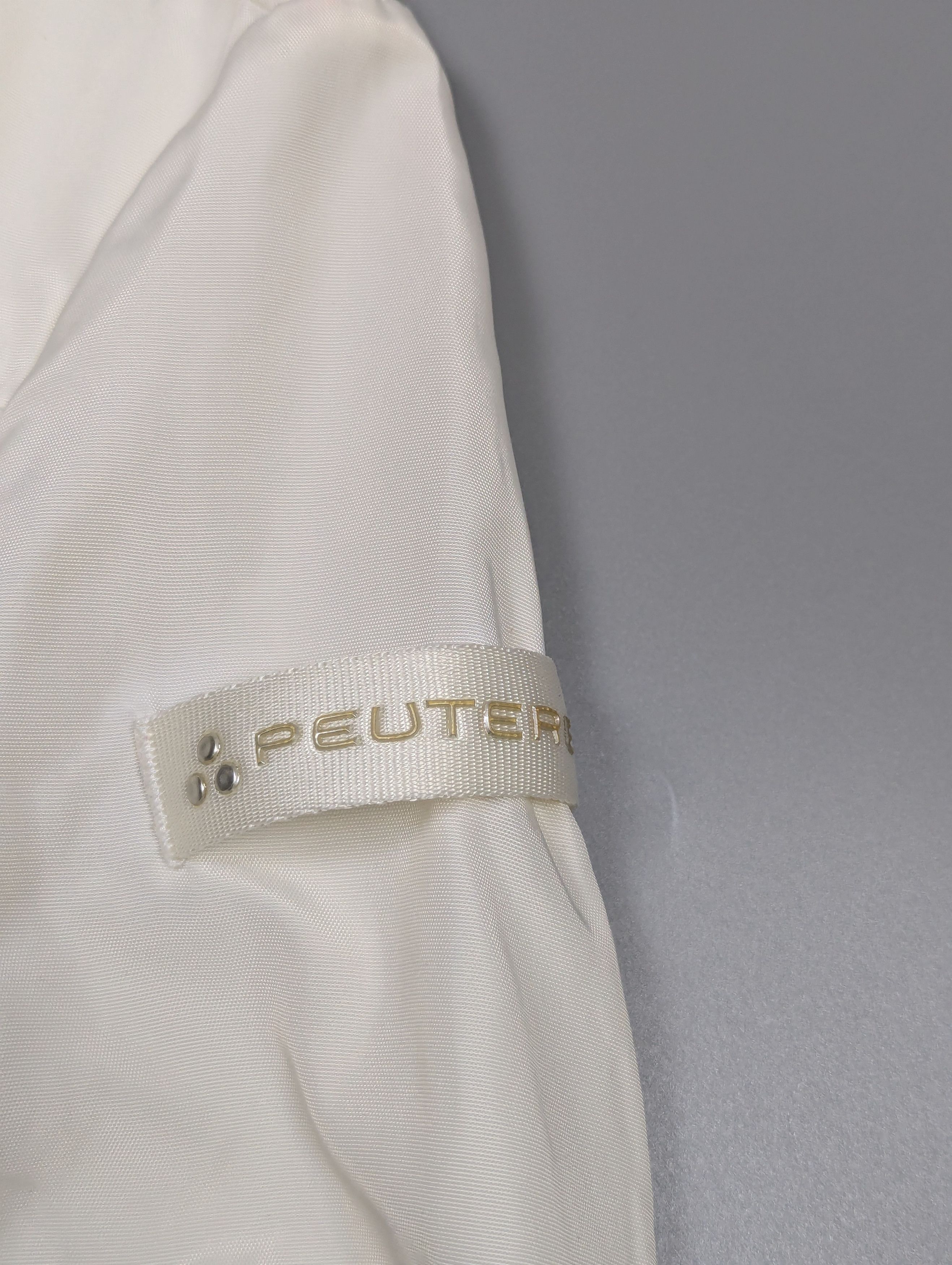 Peuterey Peuterey Hill Rose Vintage Shiny White Jacket Biker Size S / US 4 / IT 40 - 6 Thumbnail