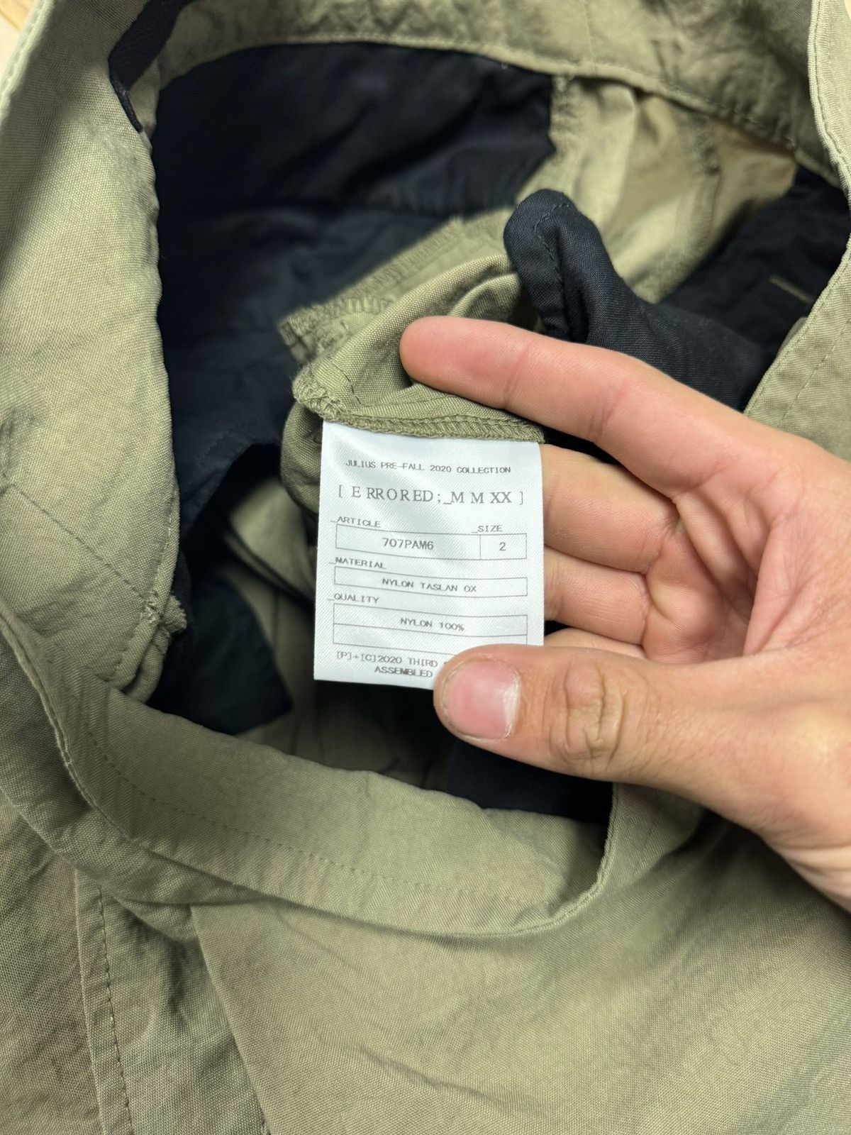 Julius Pre FW2020 Julius ‘Sleeve’ Hybrid Pants Size US 30 / EU 46 - 3 Thumbnail