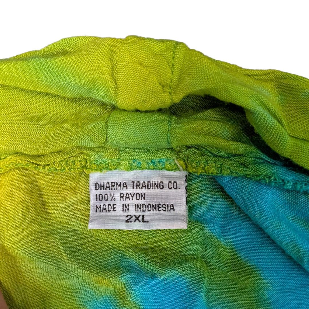 Vintage Vintage Dharma Trading Co. Tie-Dyed Flowy Boho Vest | 2XL Size XXL / US 16-18 / IT 52-54 - 3 Thumbnail