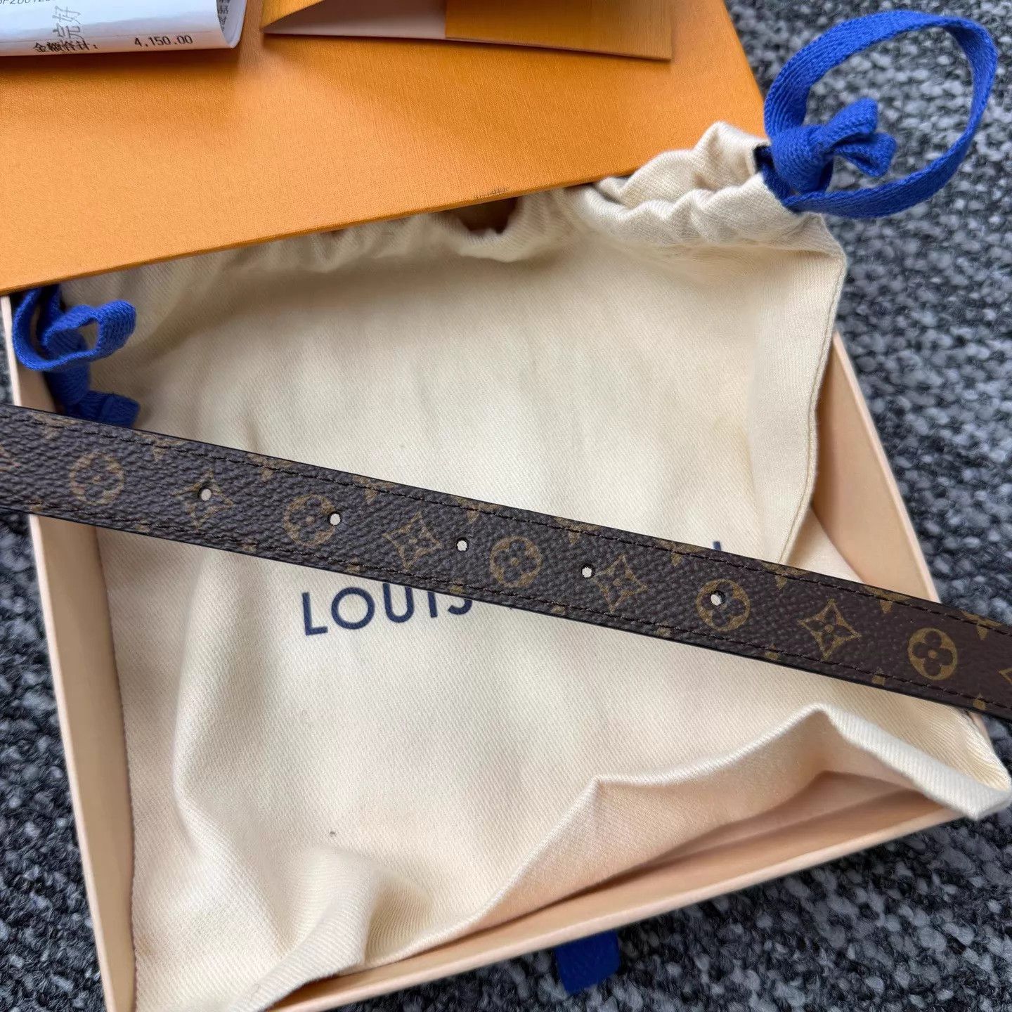 Louis Vuitton LV Initiales Monogram Double-Sided Belt 75 Size ONE SIZE - 4 Thumbnail
