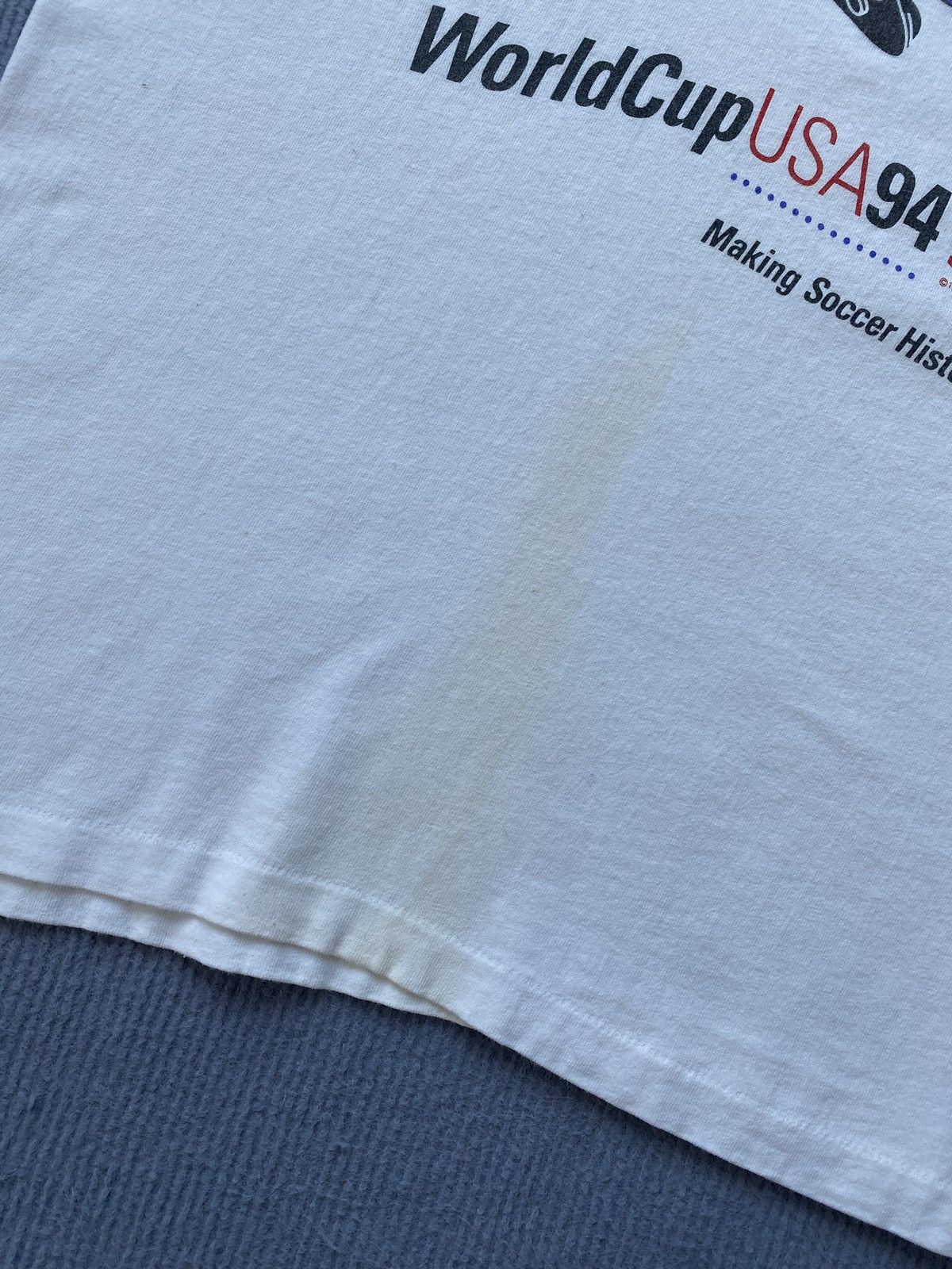 Vintage White 1994 USA World Cup Tee🏆✨🇺🇸 Size US M / EU 48-50 / 2 - 8 Thumbnail