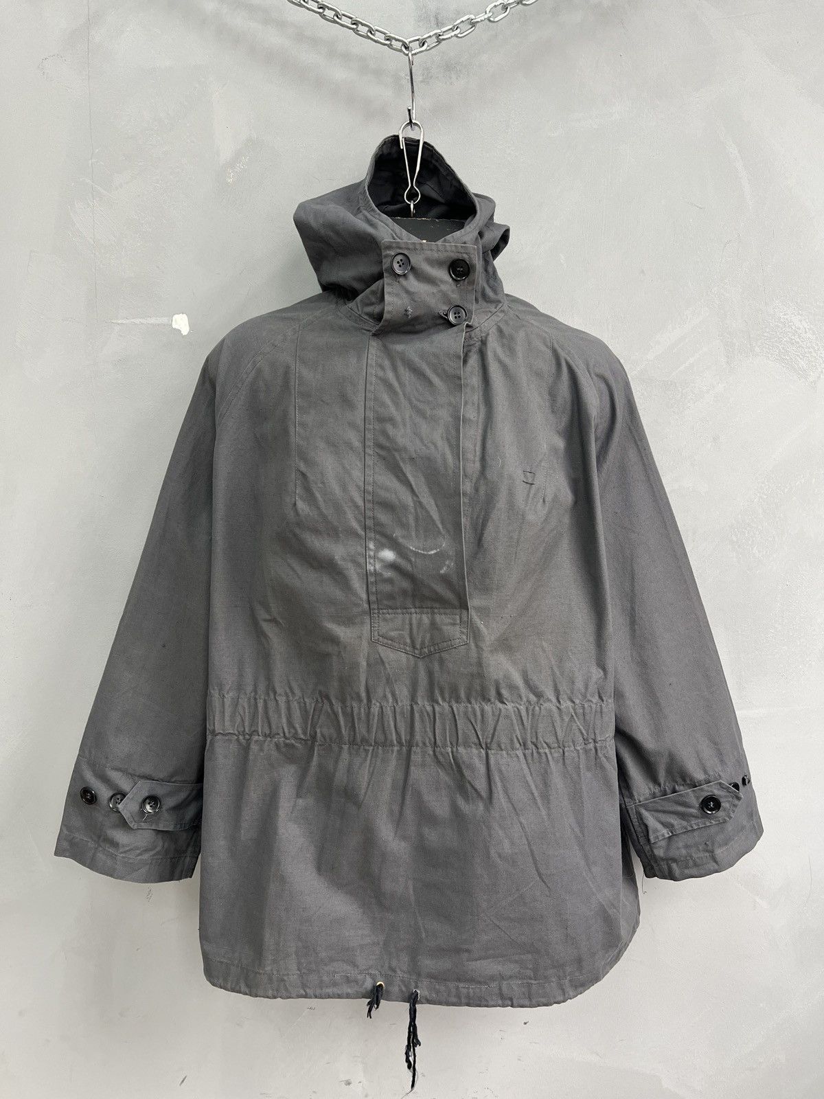 Le Laboureur Army anorak cotton french jacket 90s Size US M / EU 48-50 / 2 - 1 Thumbnail