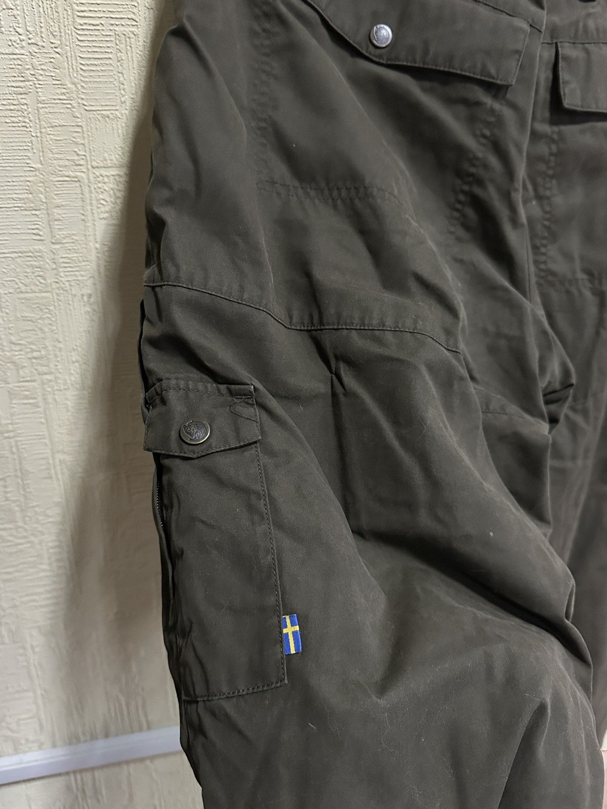 Fjallraven Fjallraven Karl Hydratic G-1000 Heavy Pants Dark Green 54 Size US 38 / EU 54 - 11 Thumbnail