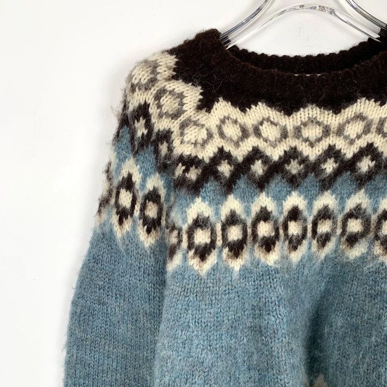 Celine Celine Colorful Wool Knitted Long Sleeve Sweater Size US S / EU 44-46 / 1 - 3 Thumbnail