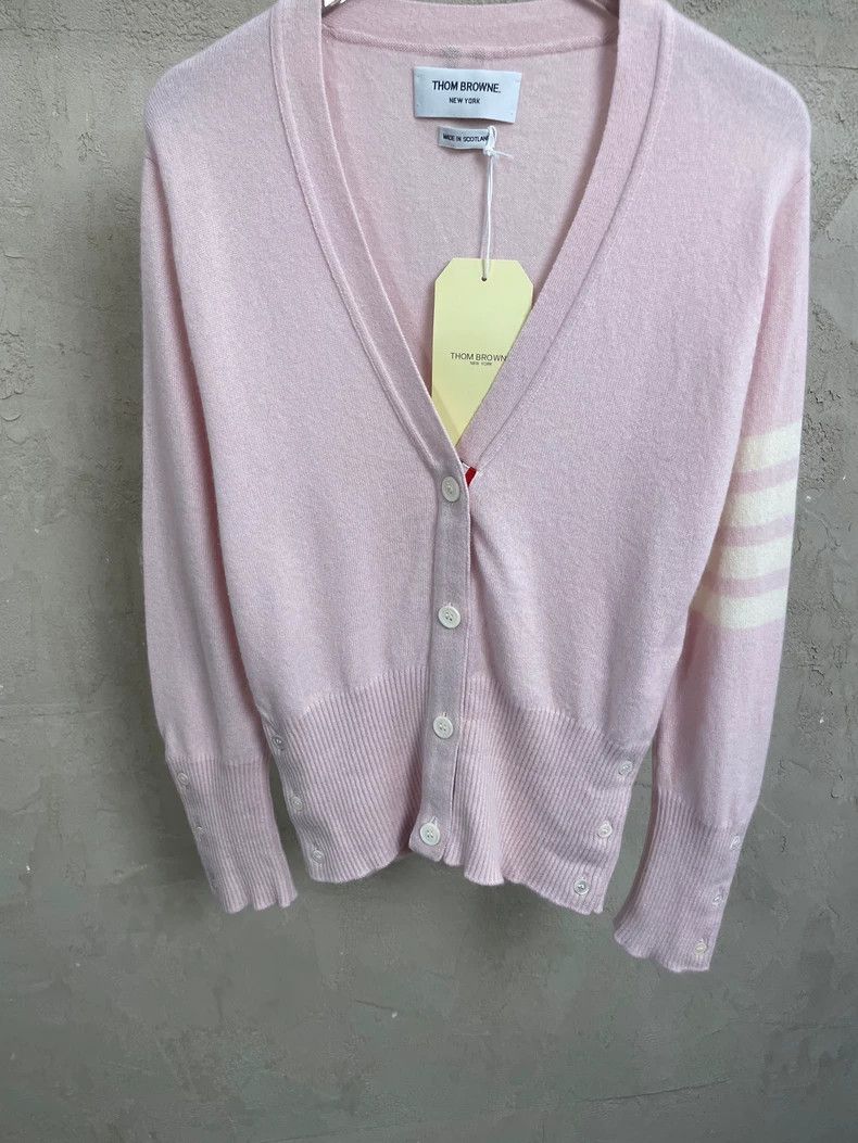 Thom Browne Thom Browne Cashmere cardigan Size M / US 6-8 / IT 42-44 - 4 Thumbnail