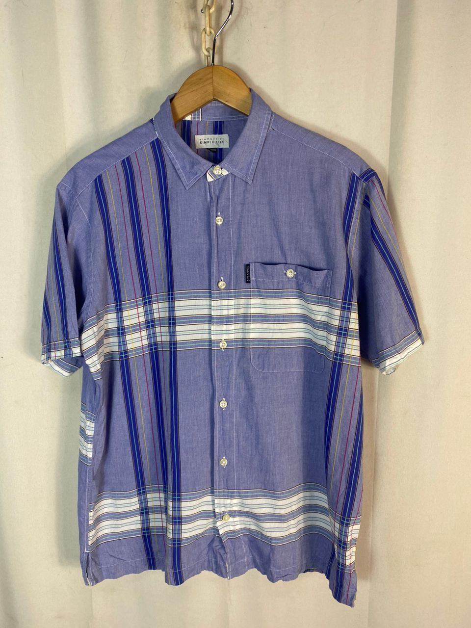 Japanese Brand Element of simple life button up shirt Size US L / EU 52-54 / 3 - 11 Thumbnail