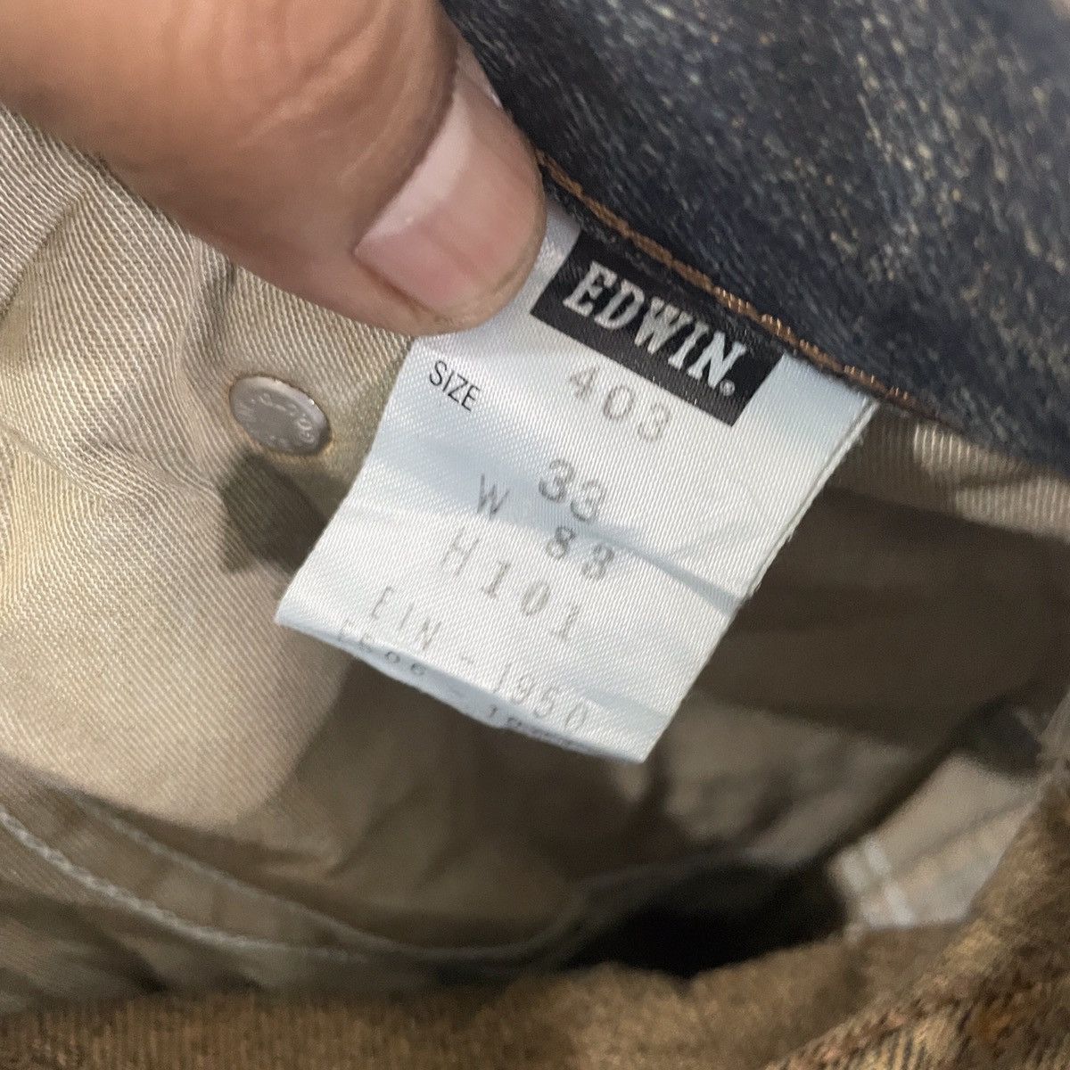 Edwin Vintage Edwin Denim Jeans Size US 34 / EU 50 - 6 Thumbnail