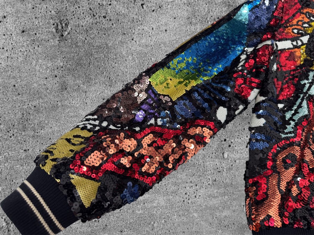 Celine × Hedi Slimane CELINE BY HEDI SLIMANE “SS19 COUTURE SEQUINS TEDDY” Size US S / EU 44-46 / 1 - 13 Thumbnail