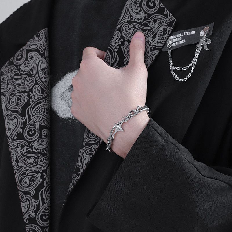 Jewelry Future Bracelet Y2K Punk Chain Gotch Bracelets Chains Size ONE SIZE - 1 Thumbnail