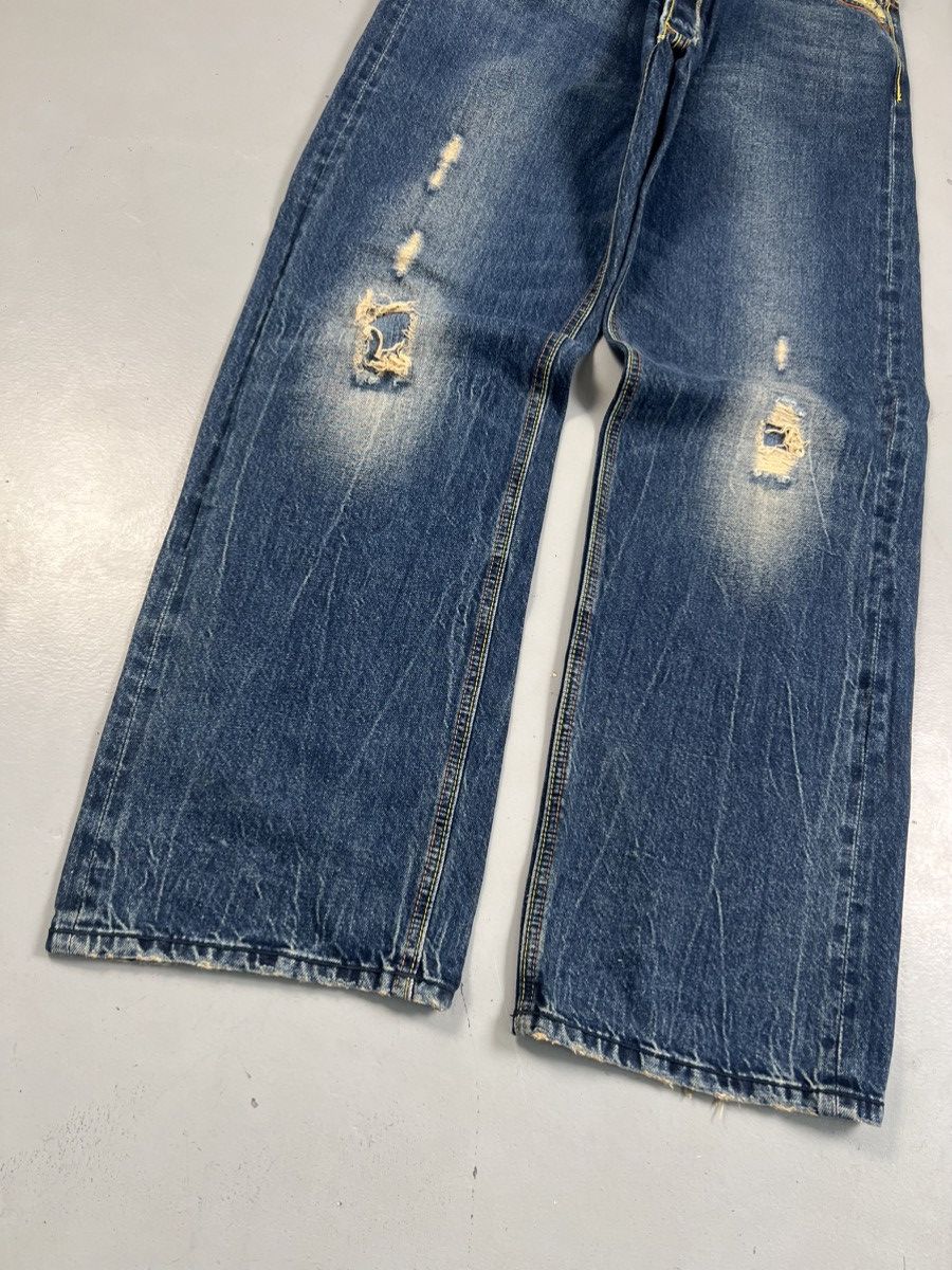 Japanese Brand Vintage the year of golden japanese embroidered denim pants Size US 40 / EU 56 - 10 Thumbnail