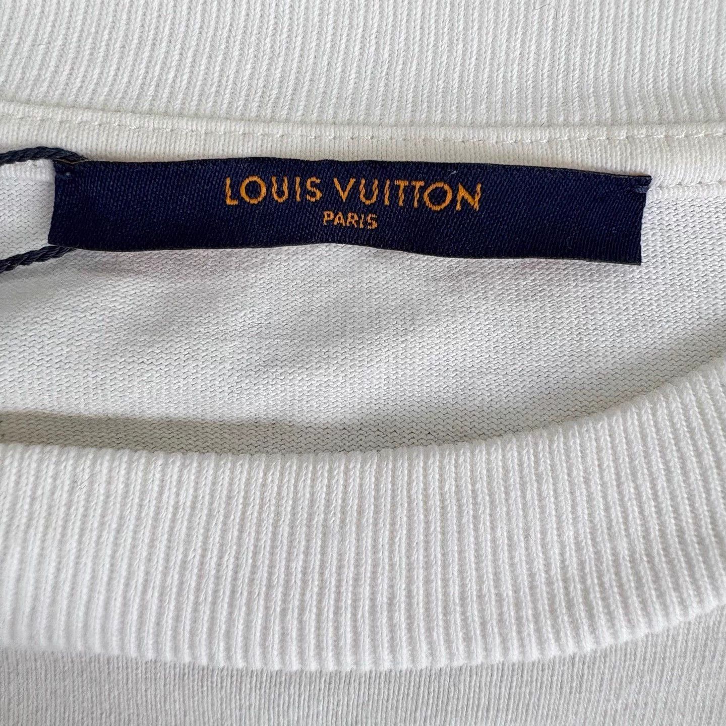 Louis Vuitton LV SS22 Spread Logo Airplane Embro Crew Short Tee M Size US M / EU 48-50 / 2 - 3 Thumbnail