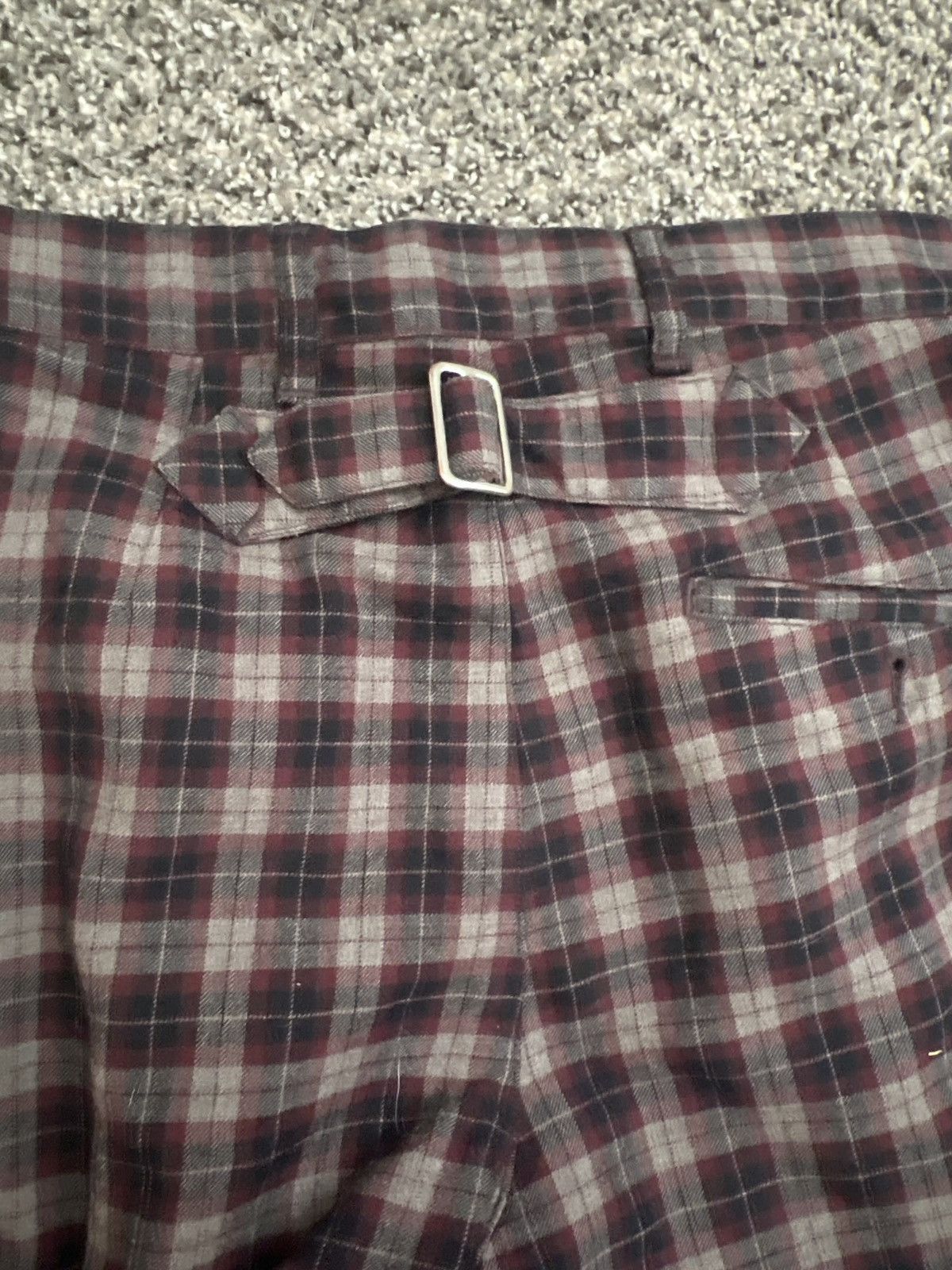Vivienne Westwood Burgundy Vivienne Westwood Bondage Pants Size US 29 - 4 Thumbnail