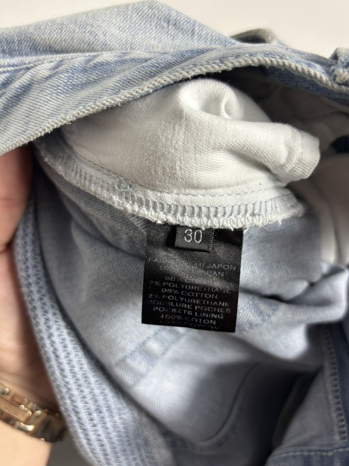 Balmain Balmain Distressed Denim Jeans Size US 30 / EU 46 - 10 Thumbnail