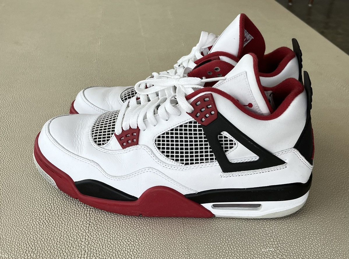 Jordan Brand Air Jordan 4 Retro OG 'Fire Red' 2020 Size US 10 / EU 43 - 6 Thumbnail