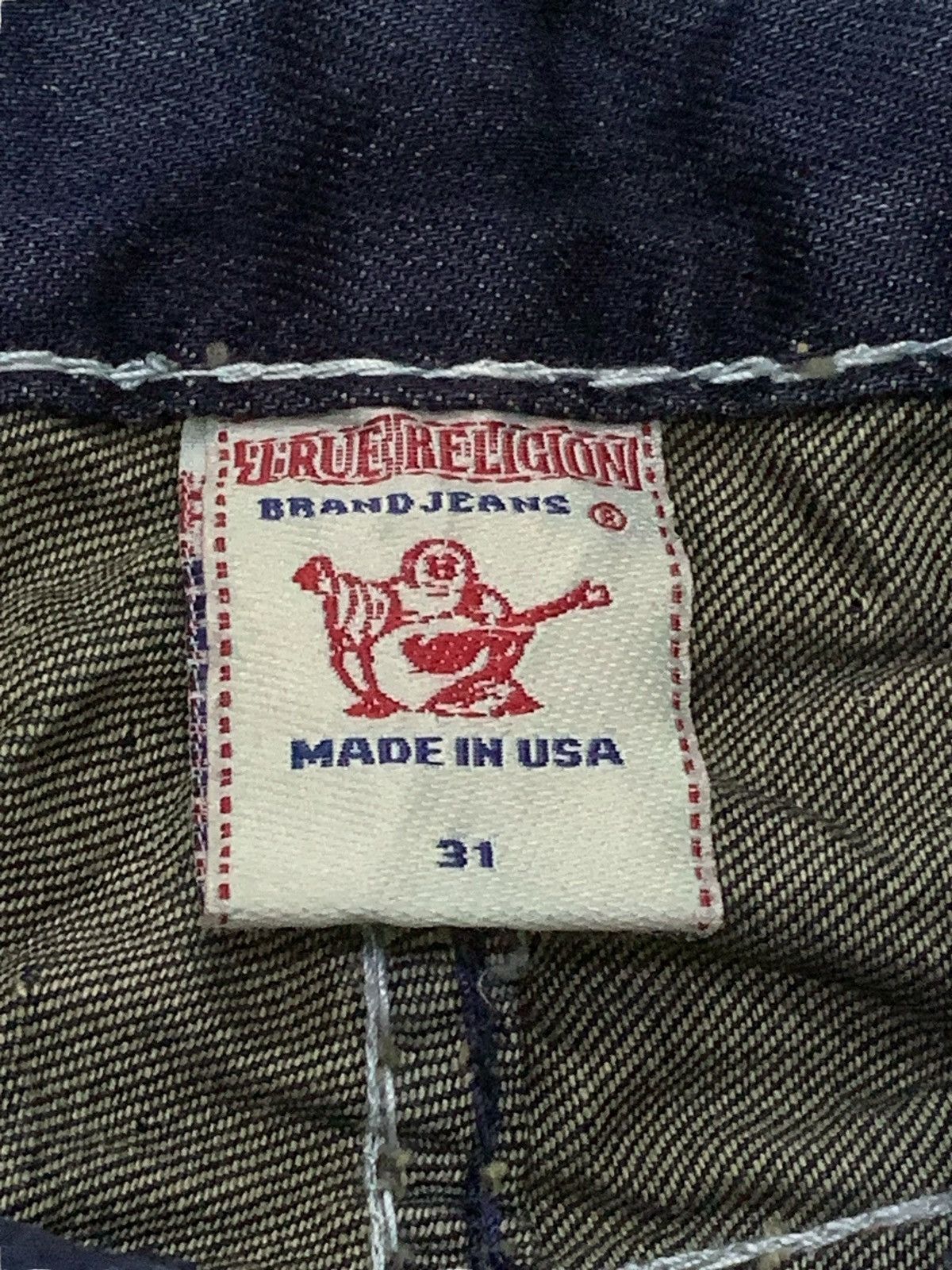 True Religion True Religion Billy Giant Big T Stitch Enzyme Flared Jeans Size US 30 / EU 46 - 17 Thumbnail
