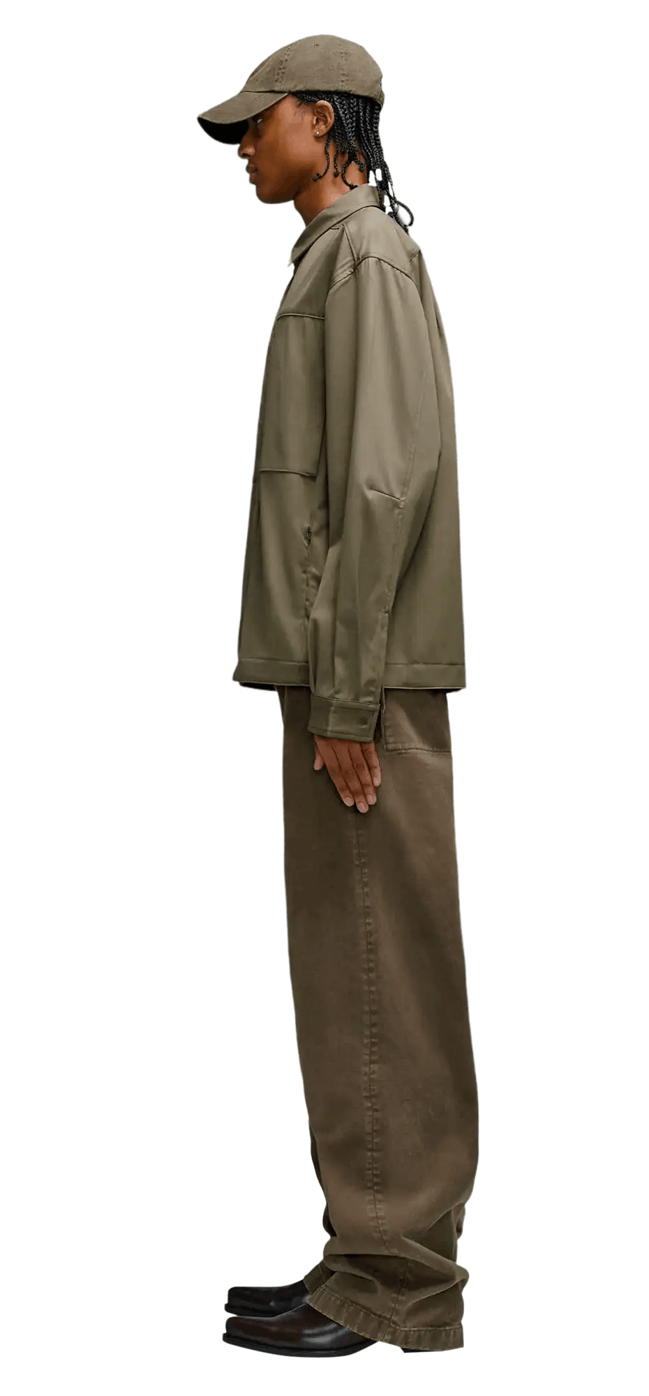Entire Studios o1tko10825 Overisized Duty Shirt in Khaki Size US M / EU 48-50 / 2 - 3 Thumbnail