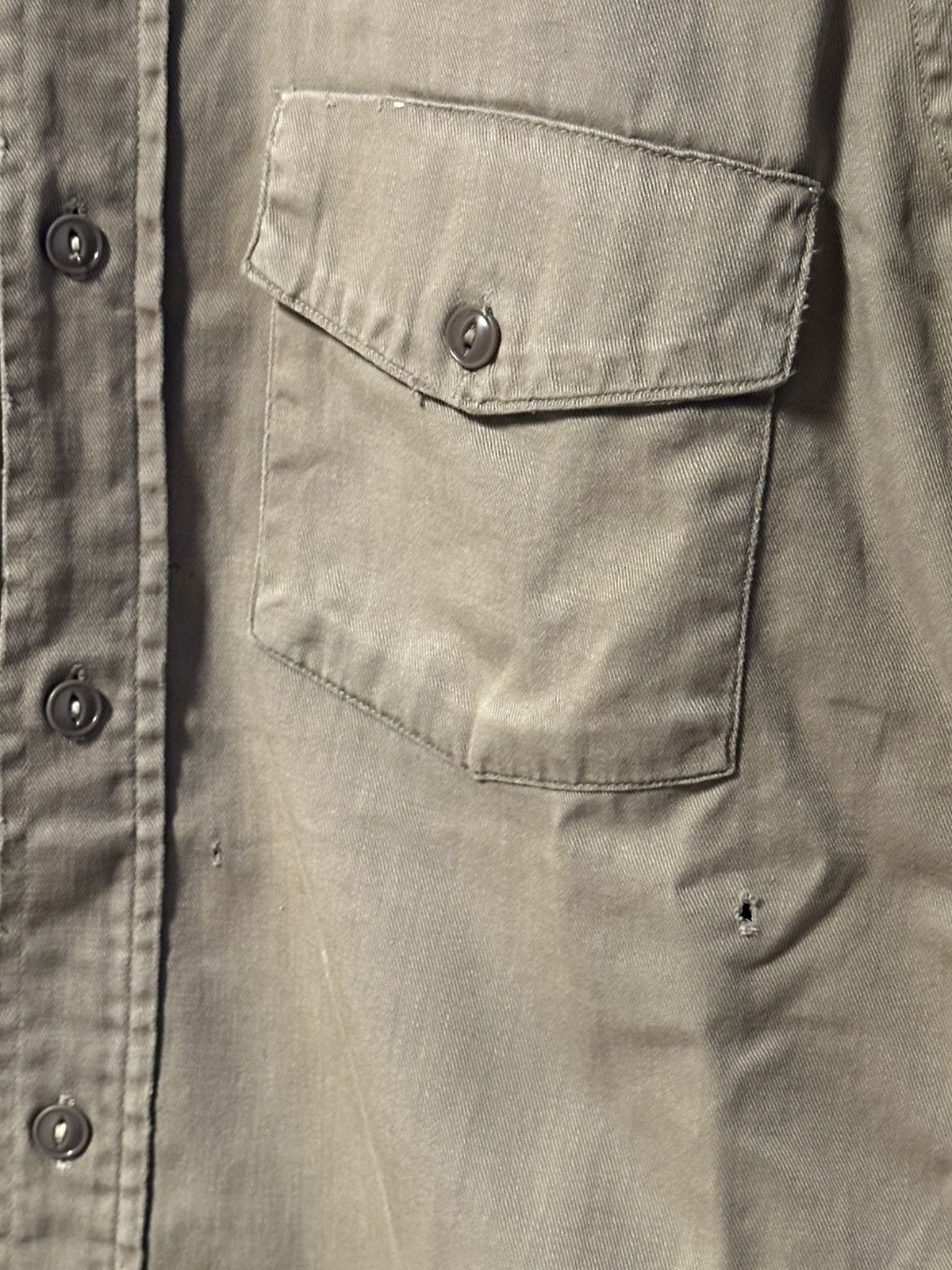 Vintage Vintage Thrashed Button up Montgomery’s Ward Size US L / EU 52-54 / 3 - 6 Thumbnail